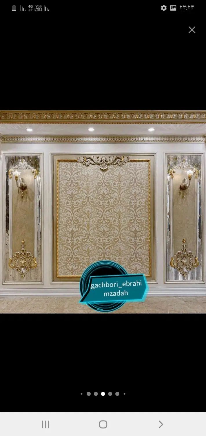 گچبری پیش ساخته اماده.پلی اورتان قاب بندی ام دی اف|خدمات پیشه و مهارت|تهران, استخر|دیوار