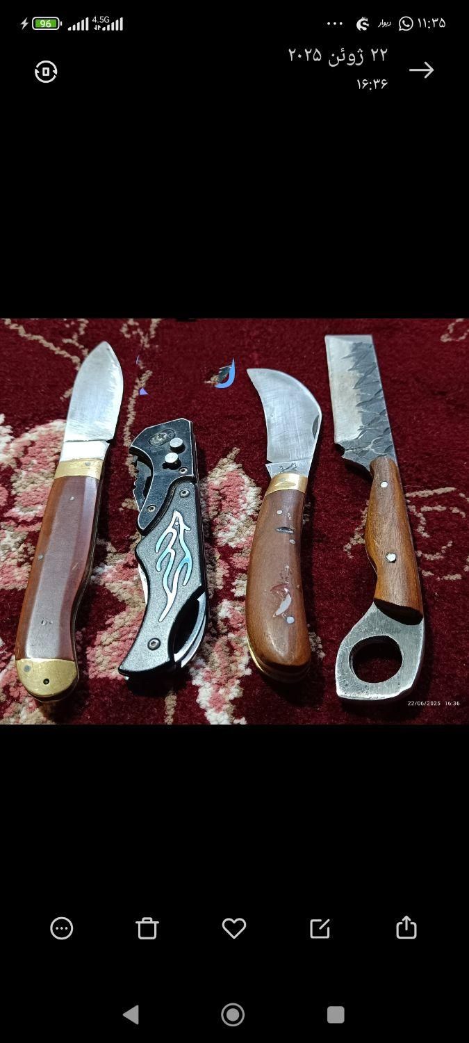 چاقو قصابی جیبی طبیعت گردی|کوهنوردی و کمپینگ|سراوان, |دیوار