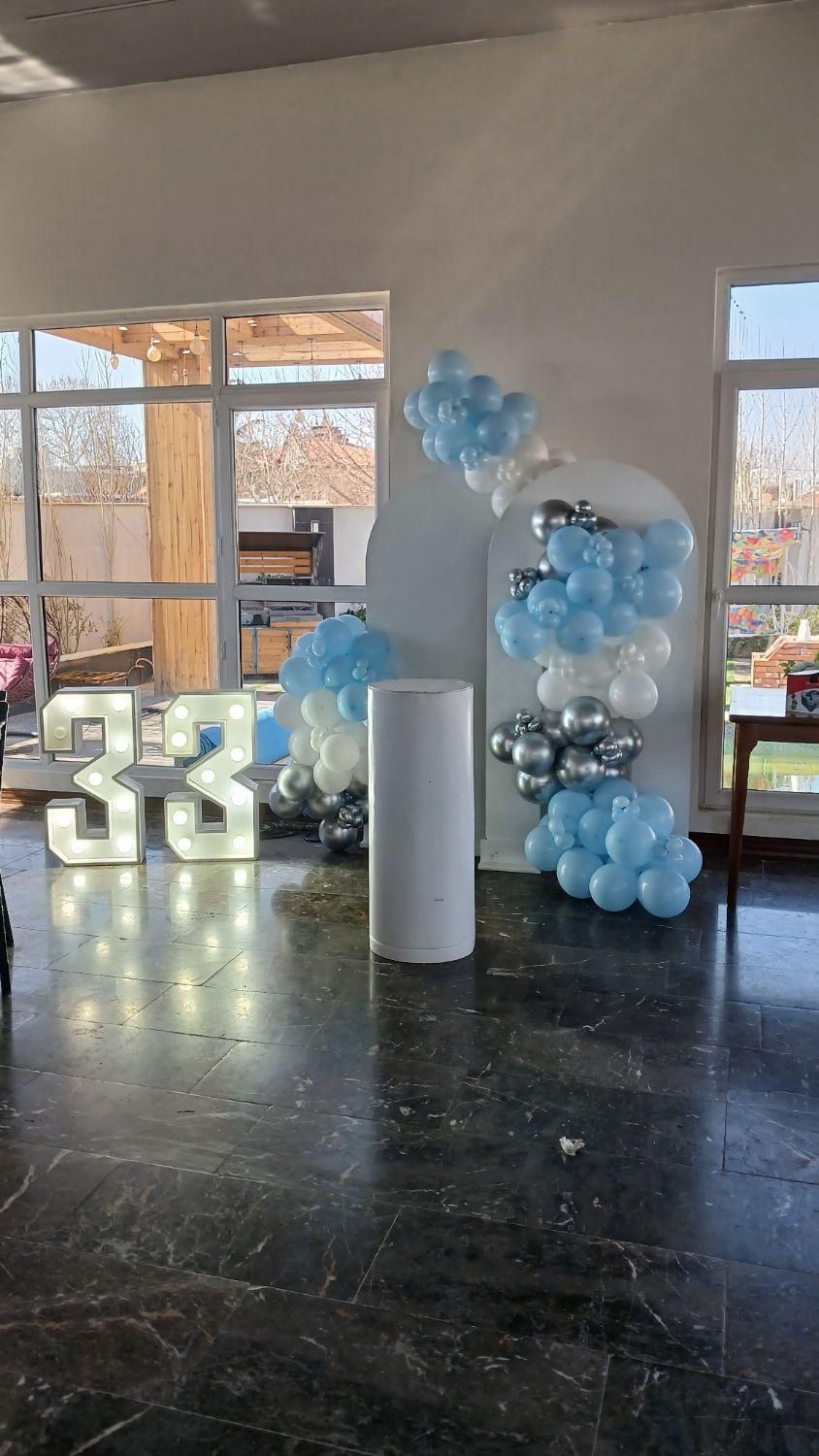 بادکنک ارایی تولد و دیجی ۶/۵|اجارهٔ کوتاهمدت ویلا و باغ|چهارباغ, |دیوار