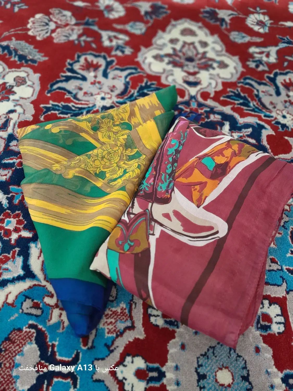 روسری و شال حریر خنک تابستانه برای روزمره و مجلسی|لباس|تهران, حر|دیوار