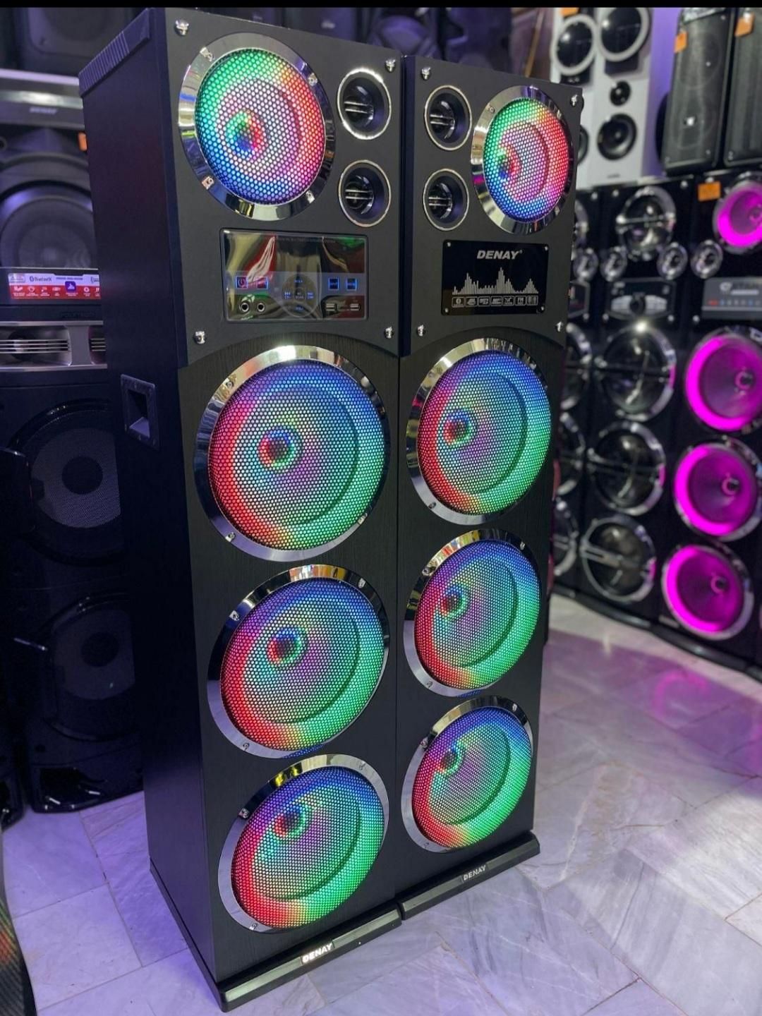 سینما خانواده باند اسپیکر رقص نوردار دنای آکبند|سیستم صوتی خانگی|مشهد, سراب|دیوار