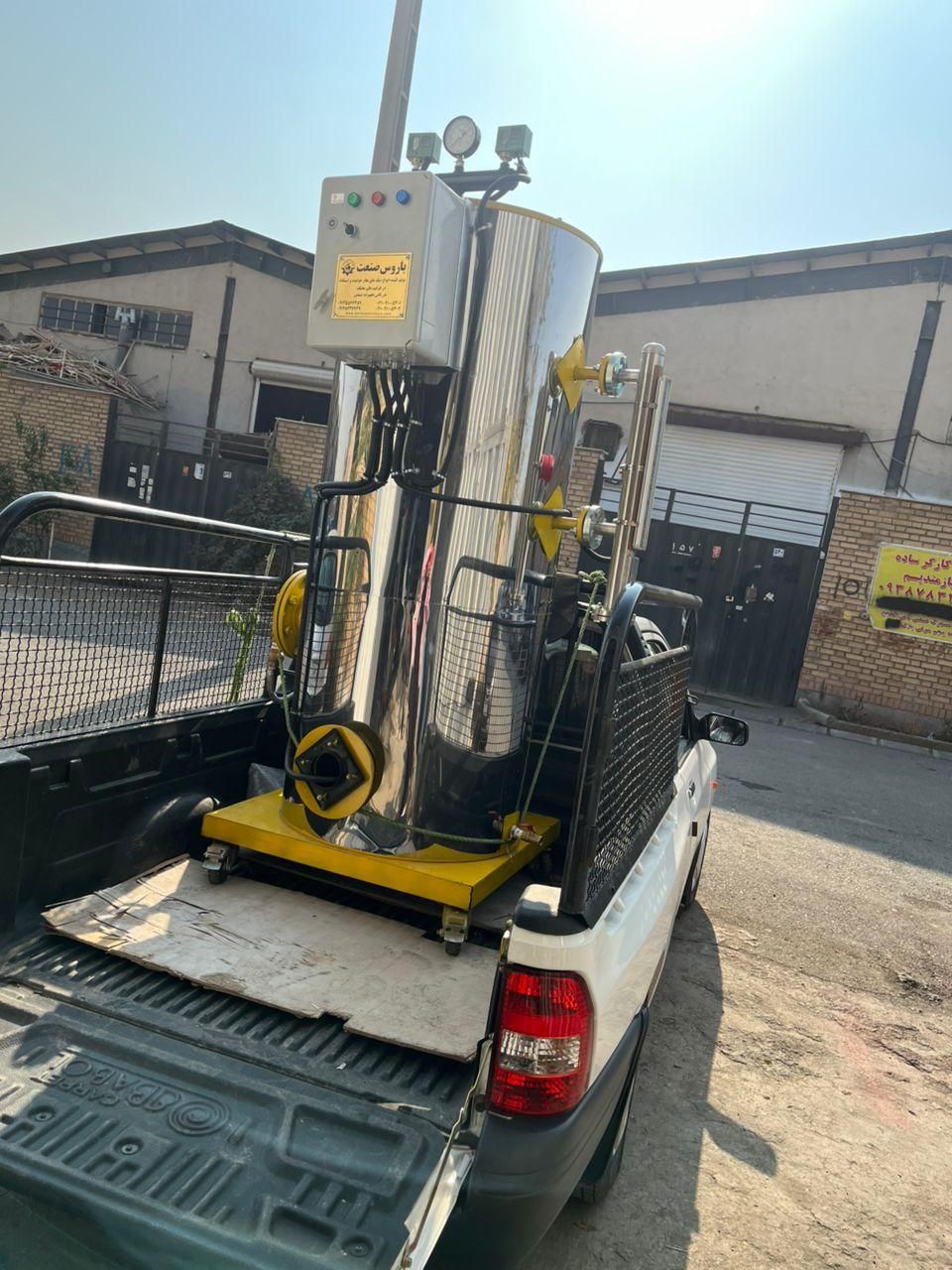 کارواش بخار افقی ۳۵۰ لیتری به بالا خشکشویی|ماشین‌آلات صنعتی|خاوران, |دیوار