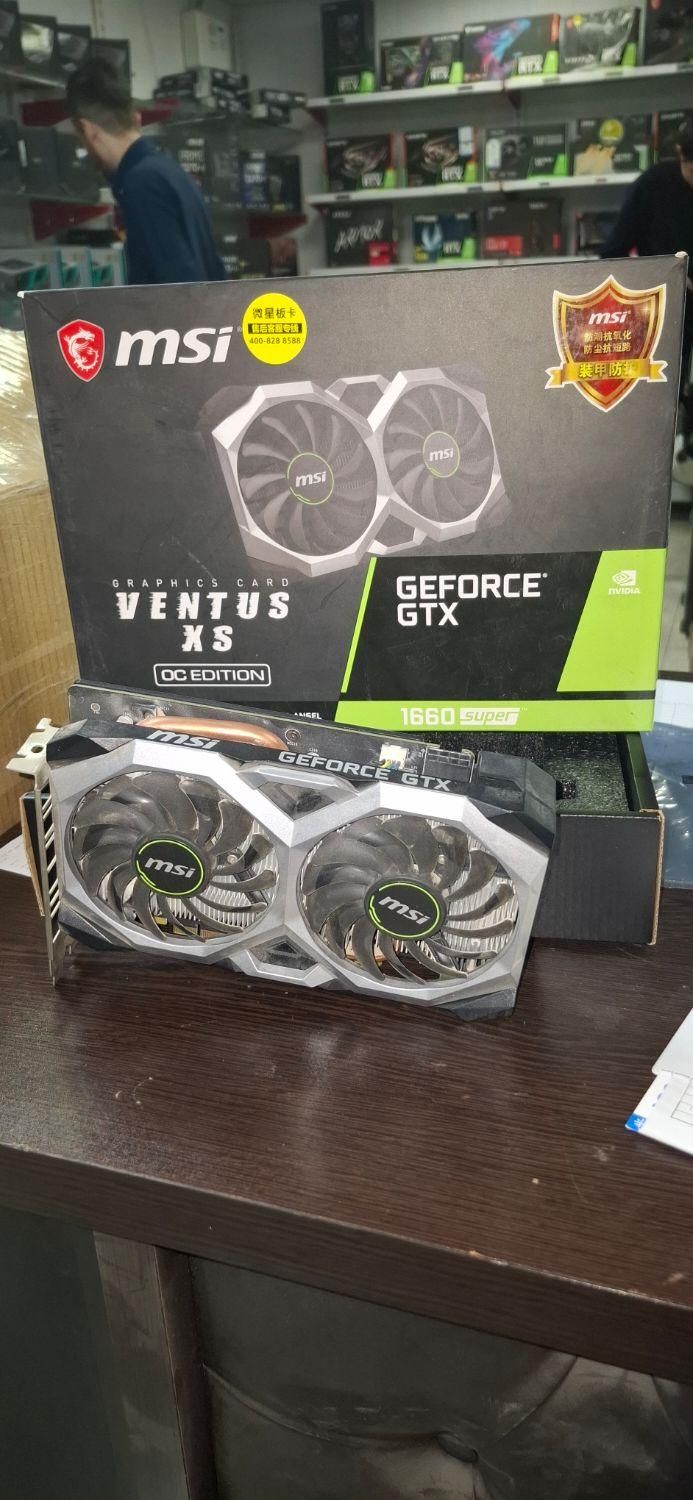 کارت گرافیک geforce gtx 1660super msi ونتوس گیمینگ|قطعات و لوازم جانبی رایانه|تهران, آذربایجان|دیوار