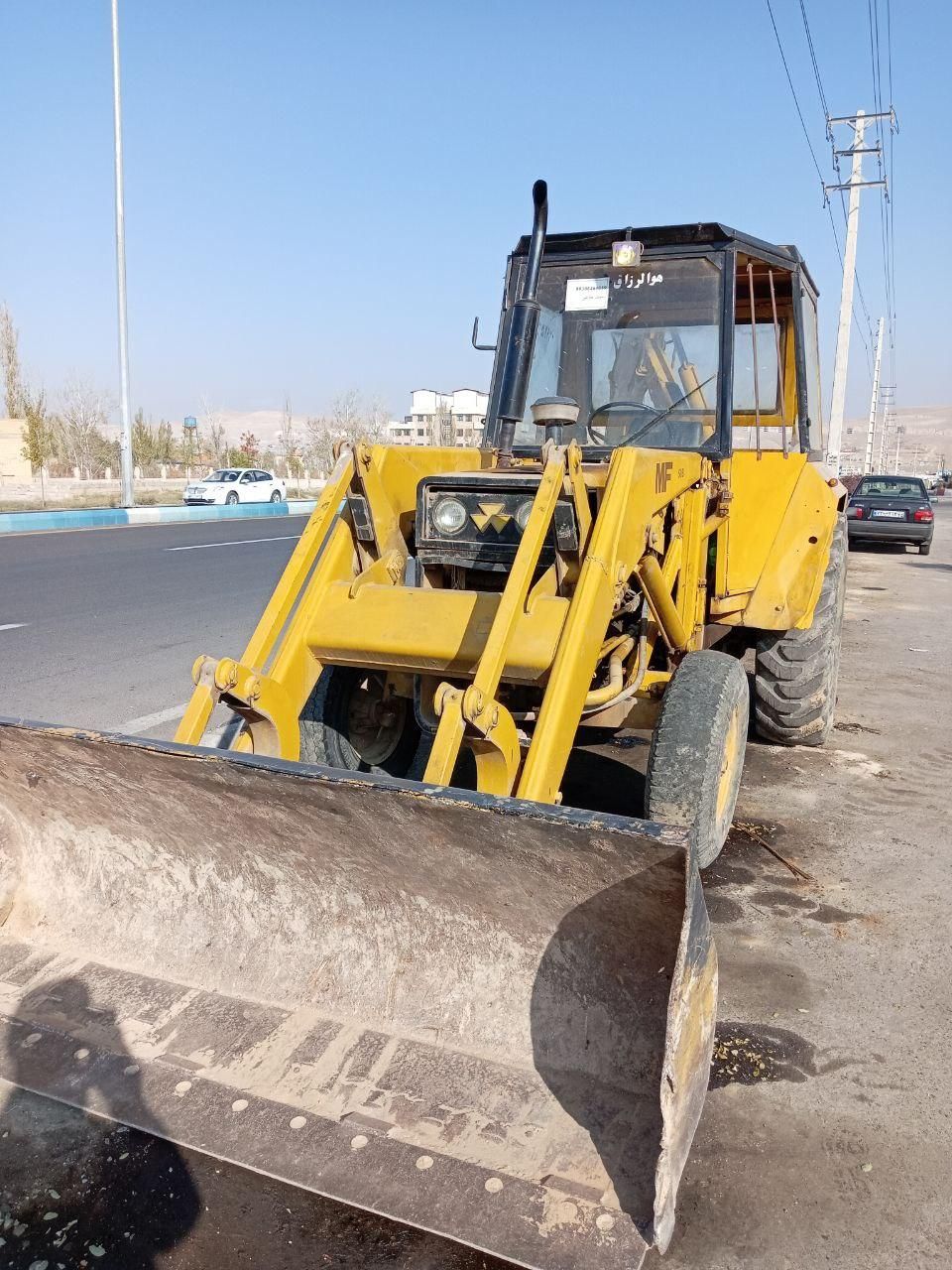 بیل بکهو ام اف مدل ۶۲ ) دو لیور-استثنایی|خودرو سنگین|تبریز, |دیوار