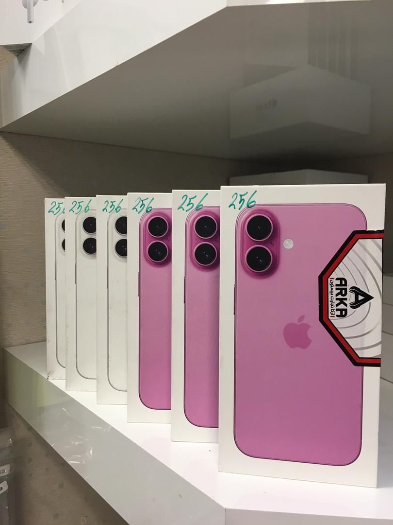 اپل iPhone 16 گیک ۱۲۸ و۲۵۶ ریجستر شده|موبایل|شیراز, زند|دیوار