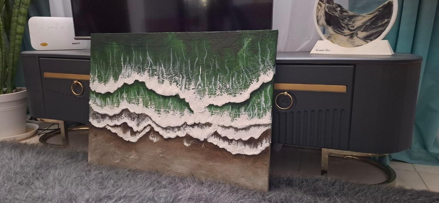 تابلو برجسته دریا|تابلو، نقاشی، عکس|تهران, حشمتیه|دیوار