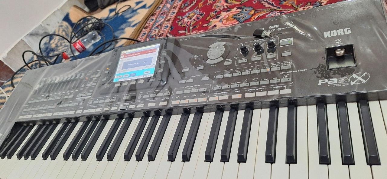korg  pa3x  5octav|پیانو، کیبورد، آکاردئون|اردبیل, |دیوار