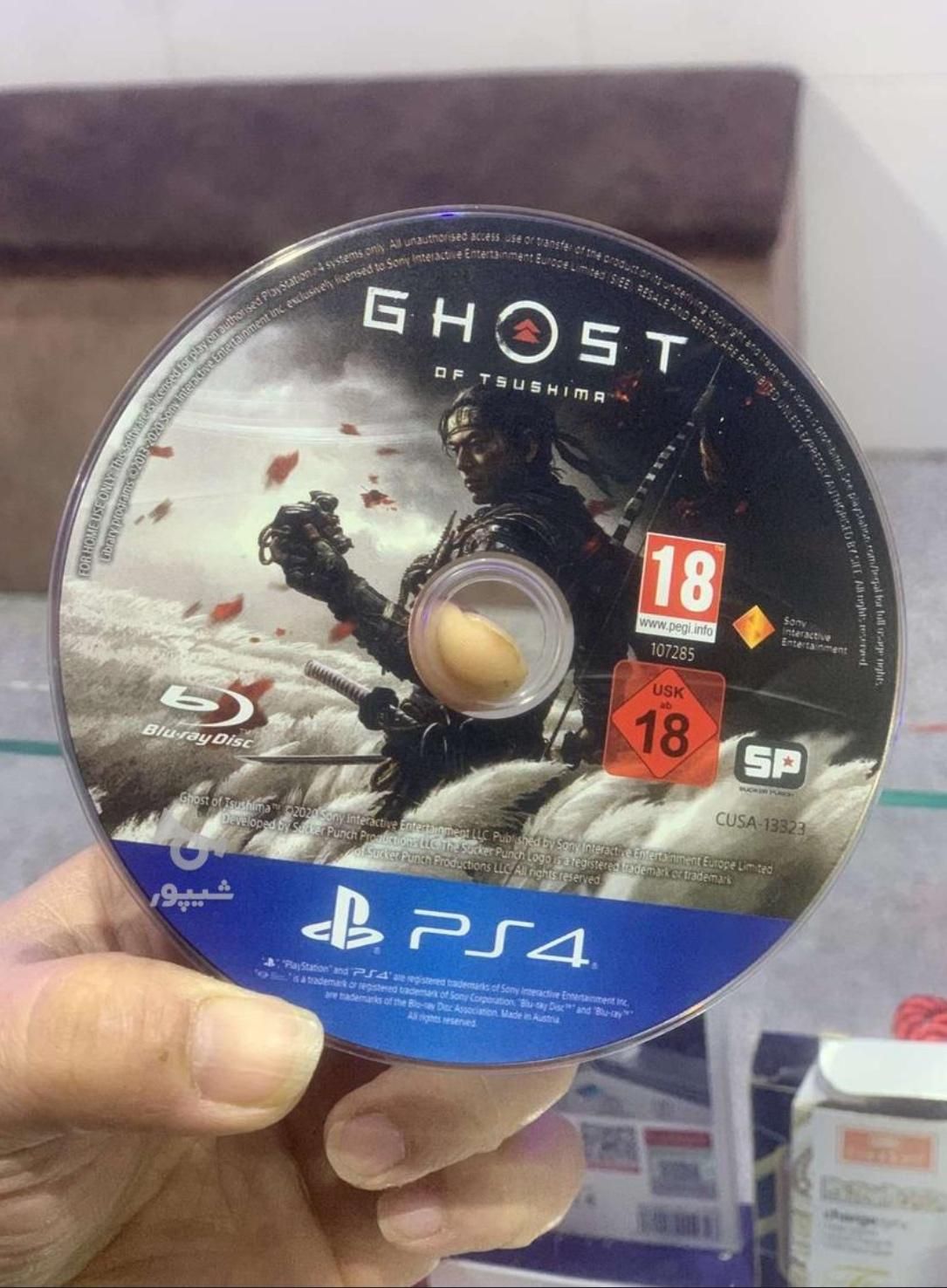 دیسک اورجینال ps4 بازی ghost of taushima|کنسول، بازی ویدئویی و آنلاین|آمل, |دیوار