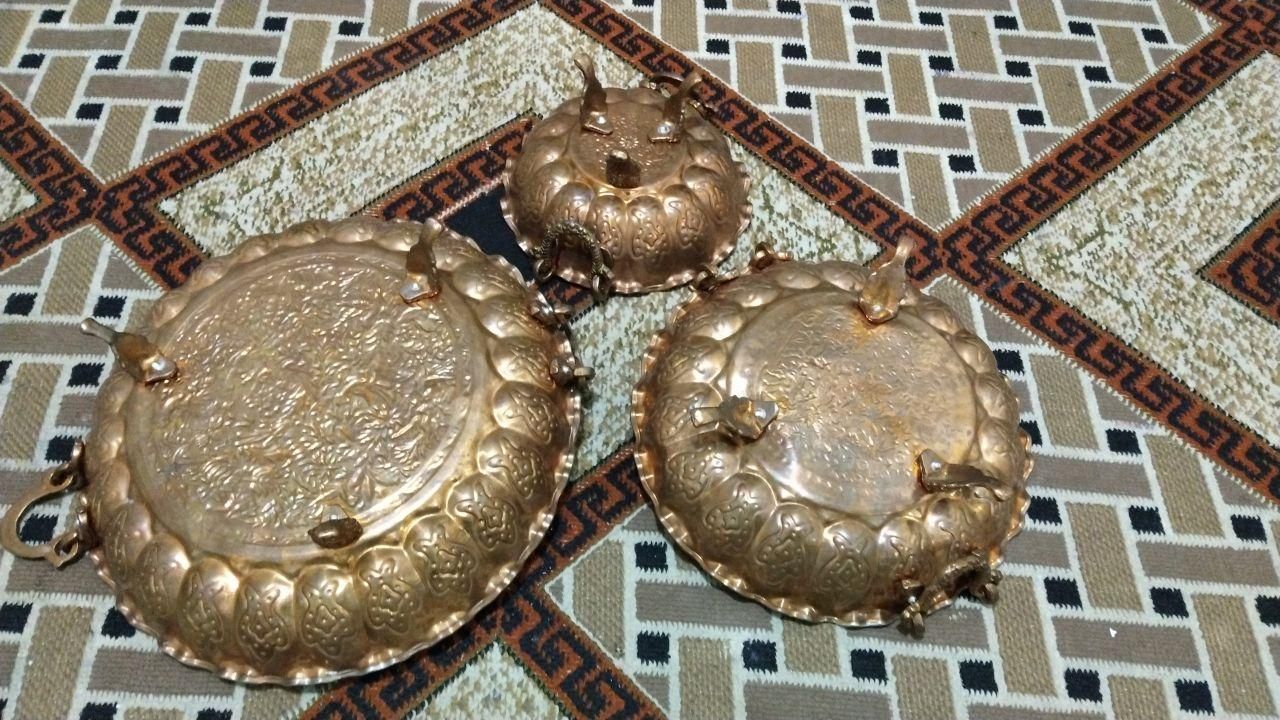 ظروف مسی میوه|صنایع دستی و سایر لوازم تزئینی|شاهین‌شهر, فردوسی|دیوار