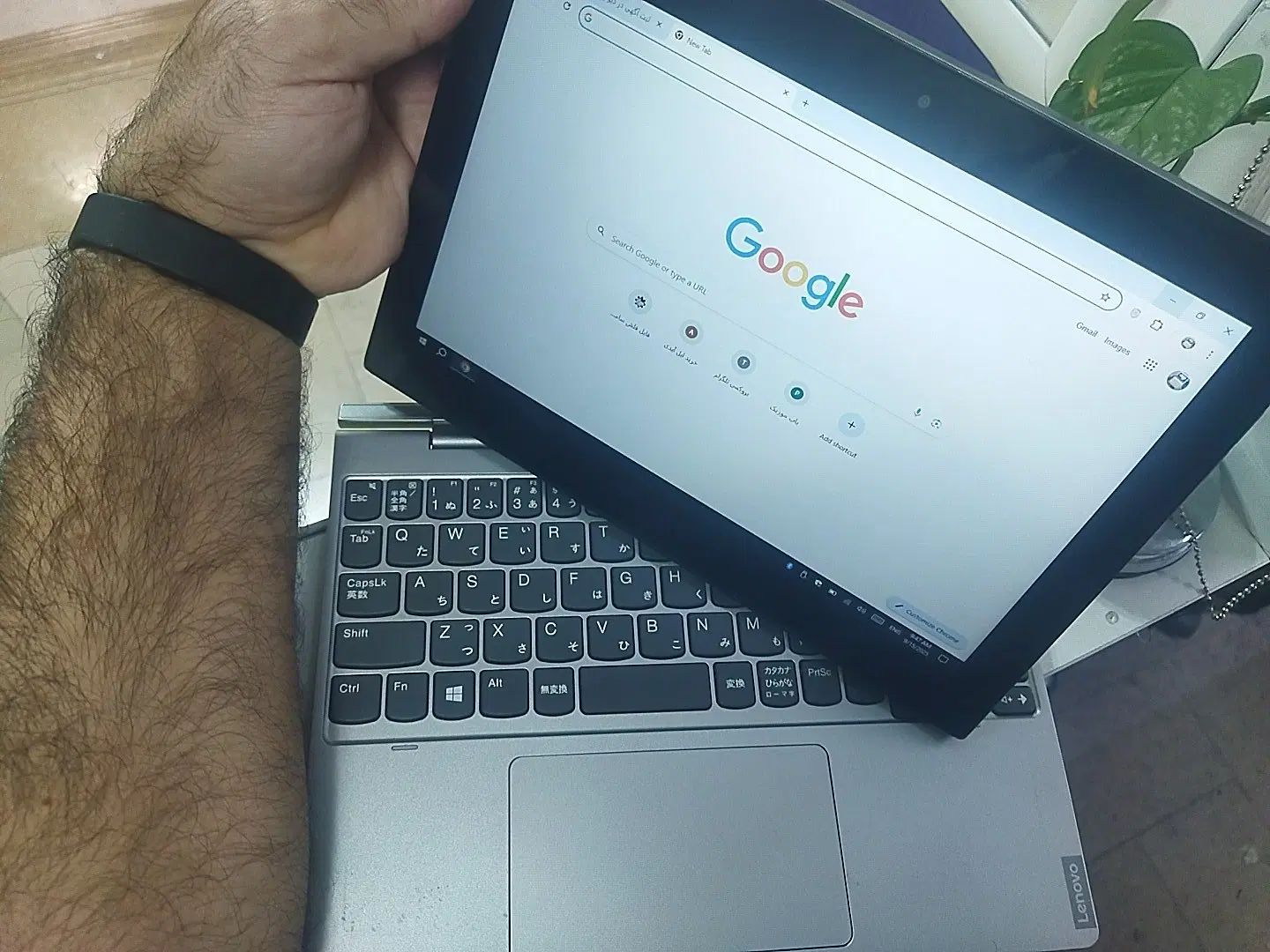 لپتاپ تبلت شو لنوو سیم کارت خور|رایانه همراه|اصفهان, بهار آزادی|دیوار