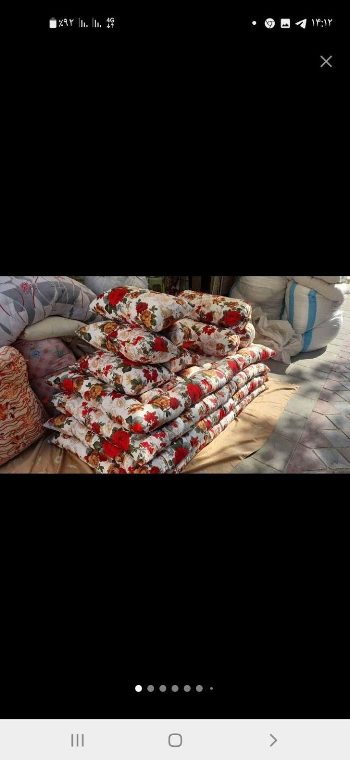 تشک،بالشت،لحاف|رختخواب، بالش، پتو|قرچک, زیبا شهر|دیوار