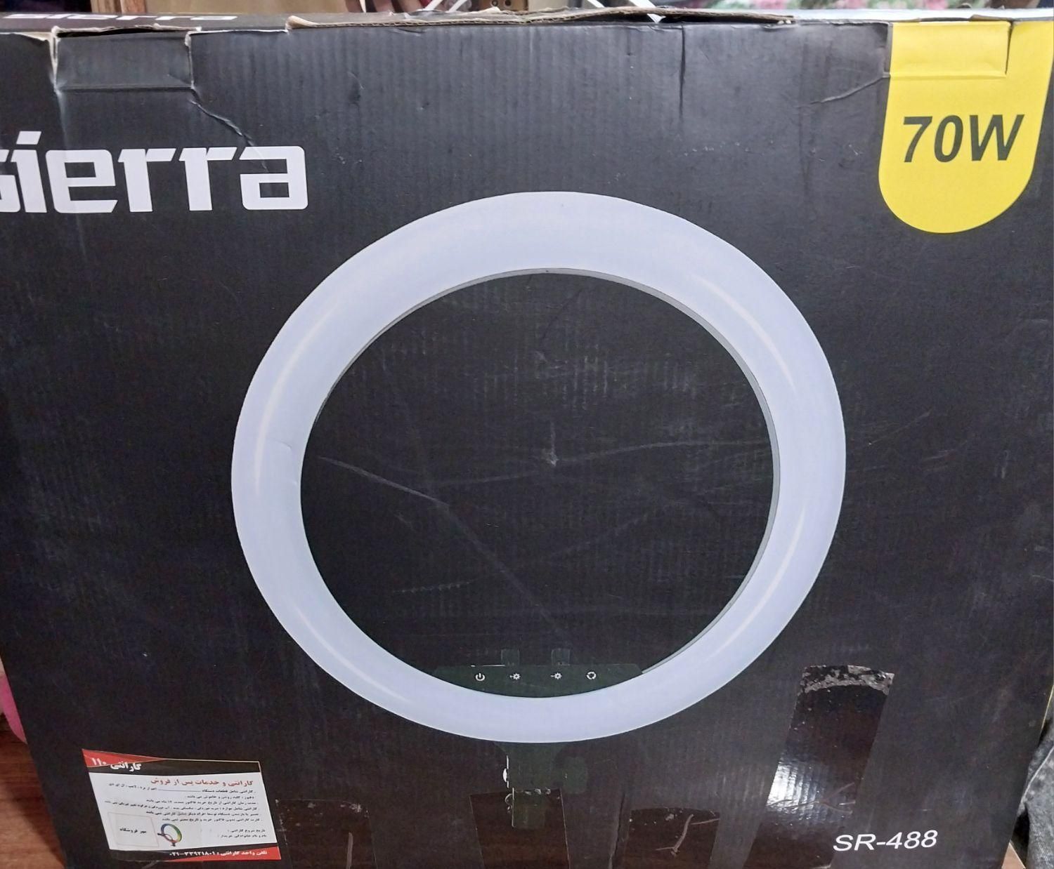 رینگ لایت  پایه حرفه ای|دوربین عکاسی و فیلم‌برداری|اردبیل, |دیوار