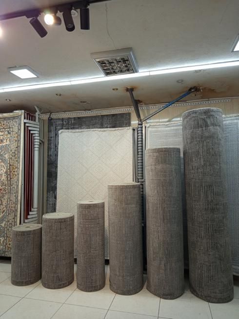 فرش کناره برشی مدرن طوسی|فرش|اصفهان, سروستان|دیوار