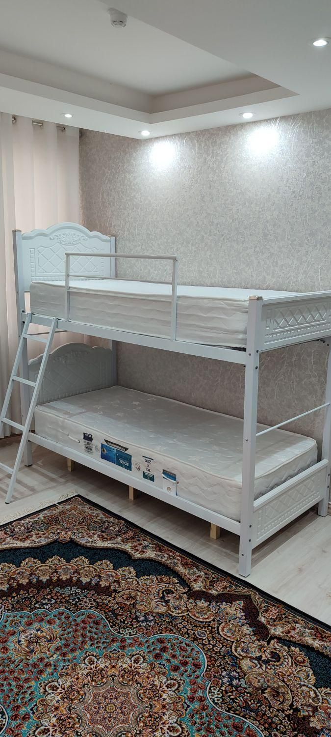 تخت دوتایی دو طبقه مدل پرنس|تخت و سرویس خواب|اردبیل, |دیوار
