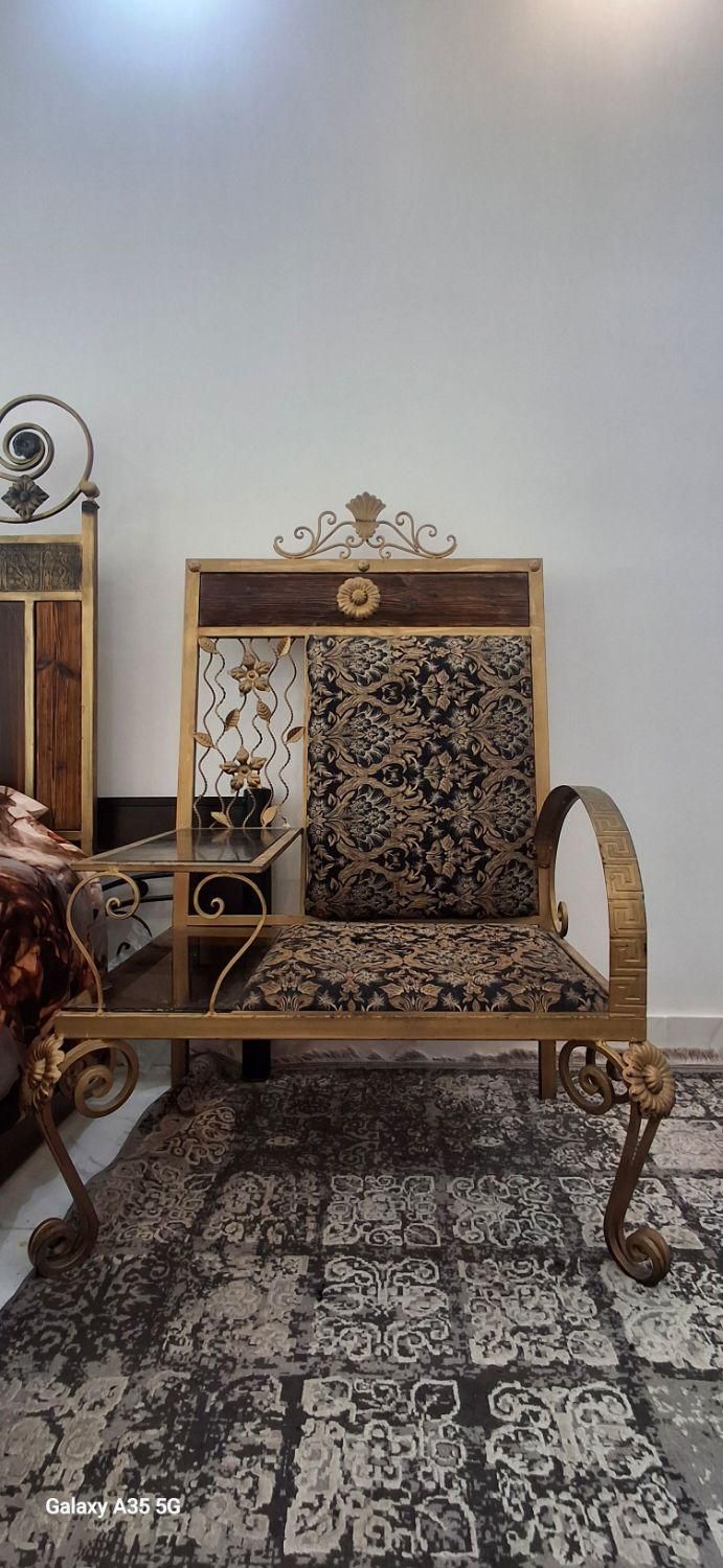 میز تلفن فرفورژه با تخفیف خوب|میز تلفن|گنبد کاووس, |دیوار