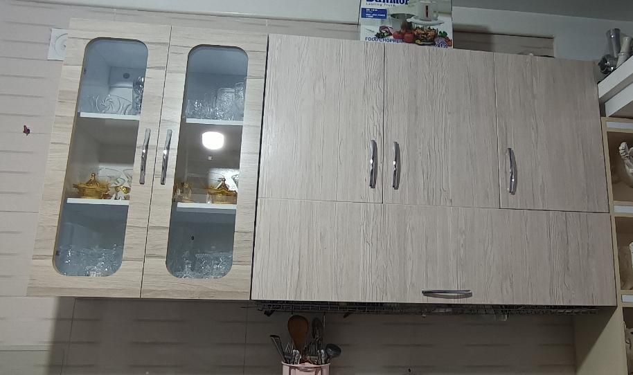 کابینت آبچکان و یک کابینت دیواری دو درب|مصالح و تجهیزات ساختمان|تاکستان, |دیوار