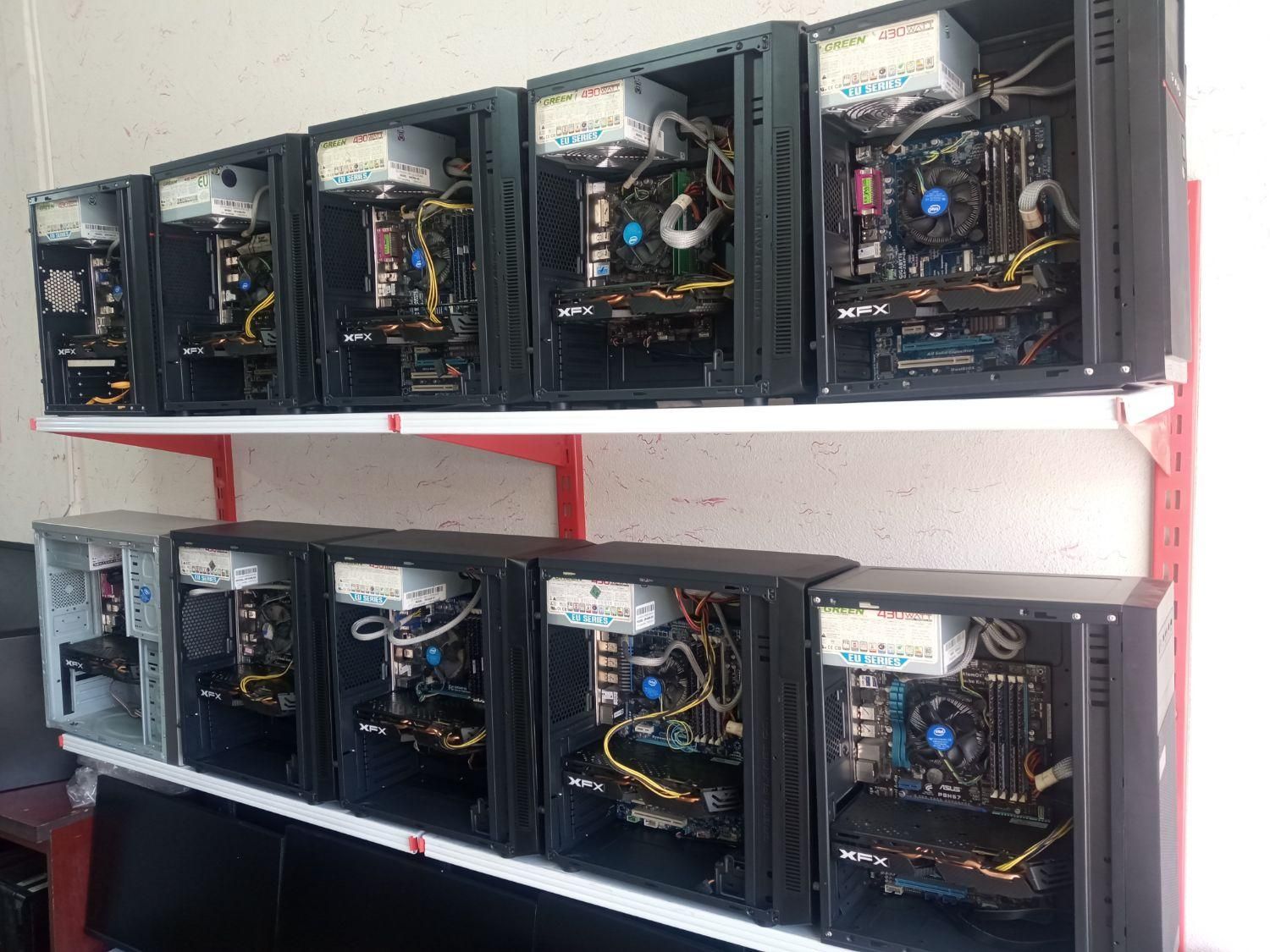 کامپیوتر. گیمینگ. کیس.  گرافیک.  rx580|رایانه رومیزی|زنجان, |دیوار