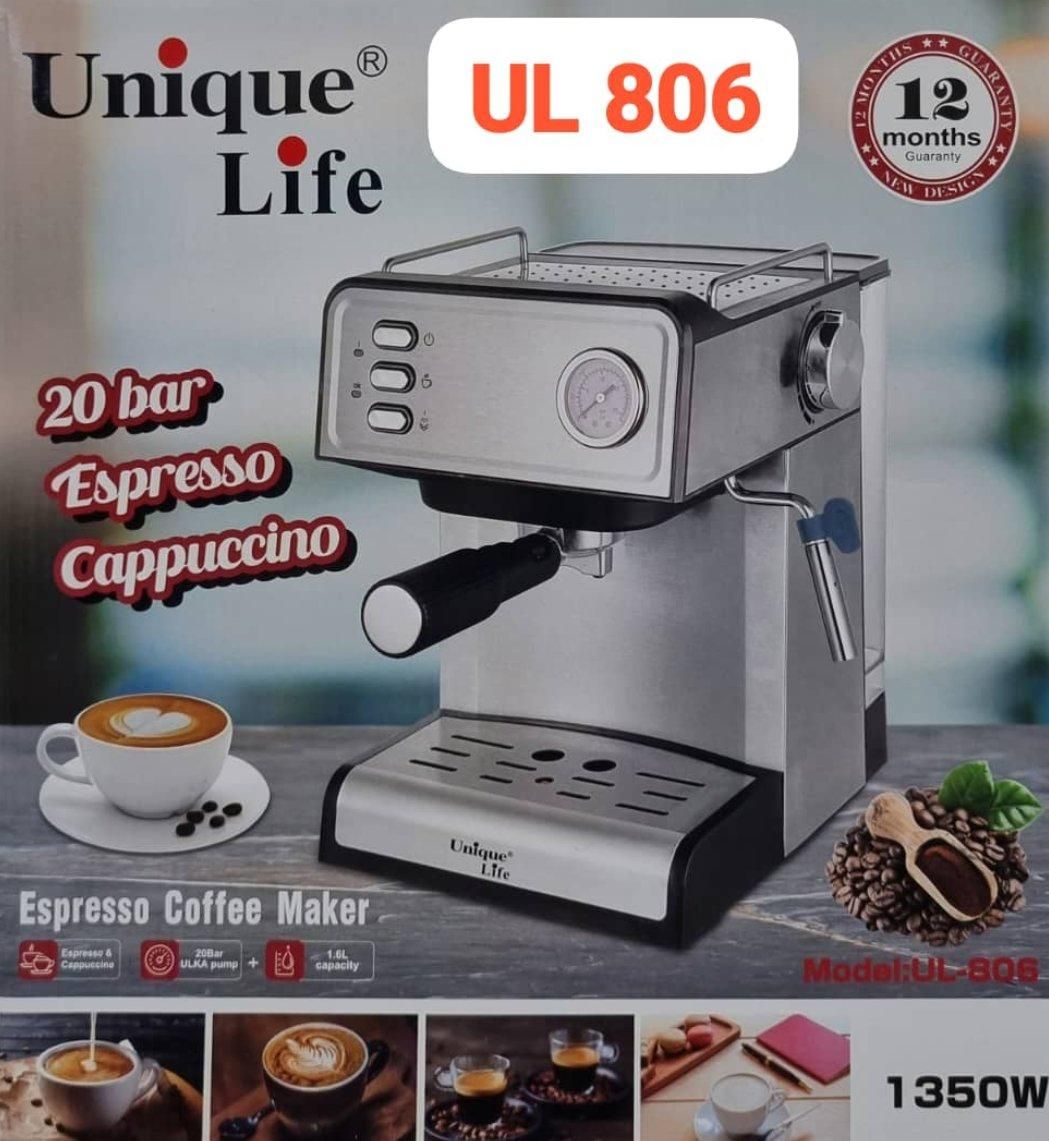 قهوه ساز مدلXL806یونیک 25بار واقعی اسپرسو ساز جدید|سماور، چای‌ساز، قهوه‌ساز|یزد, |دیوار