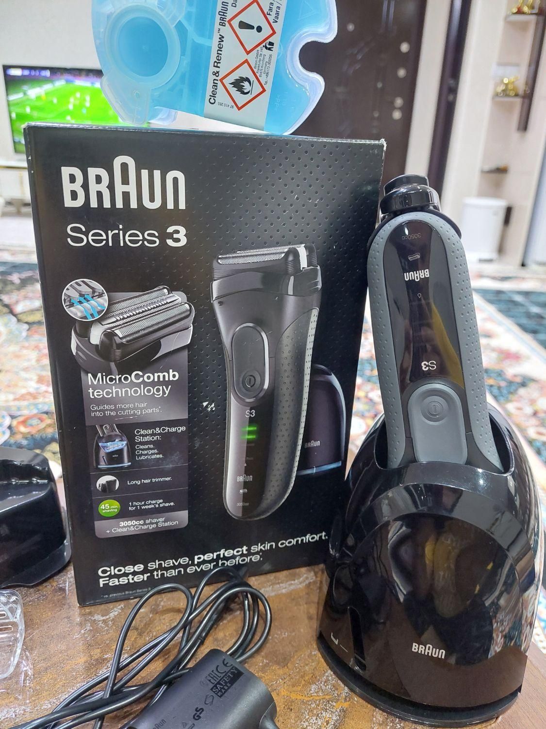 دستگاه ریش تراش براون سری ۳ BRAUN|آرایشی، بهداشتی، درمانی|اهواز, پادادشهر|دیوار