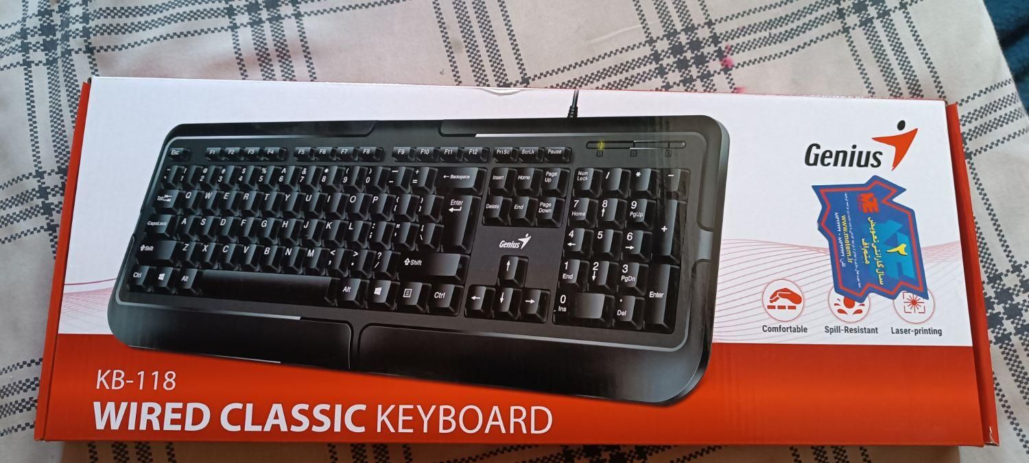classic wired keyboard|قطعات و لوازم جانبی رایانه|تهران, پیروزی|دیوار