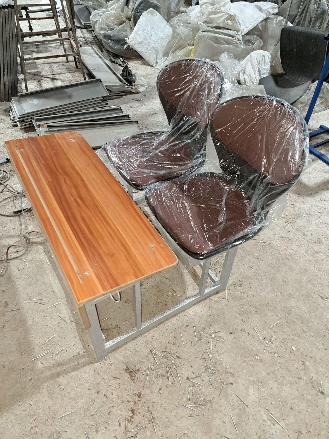 نیمکت تحصیلی صدف 2 نفره|میز تحریر و کامپیوتر|مشهد, خواجه ربیع|دیوار