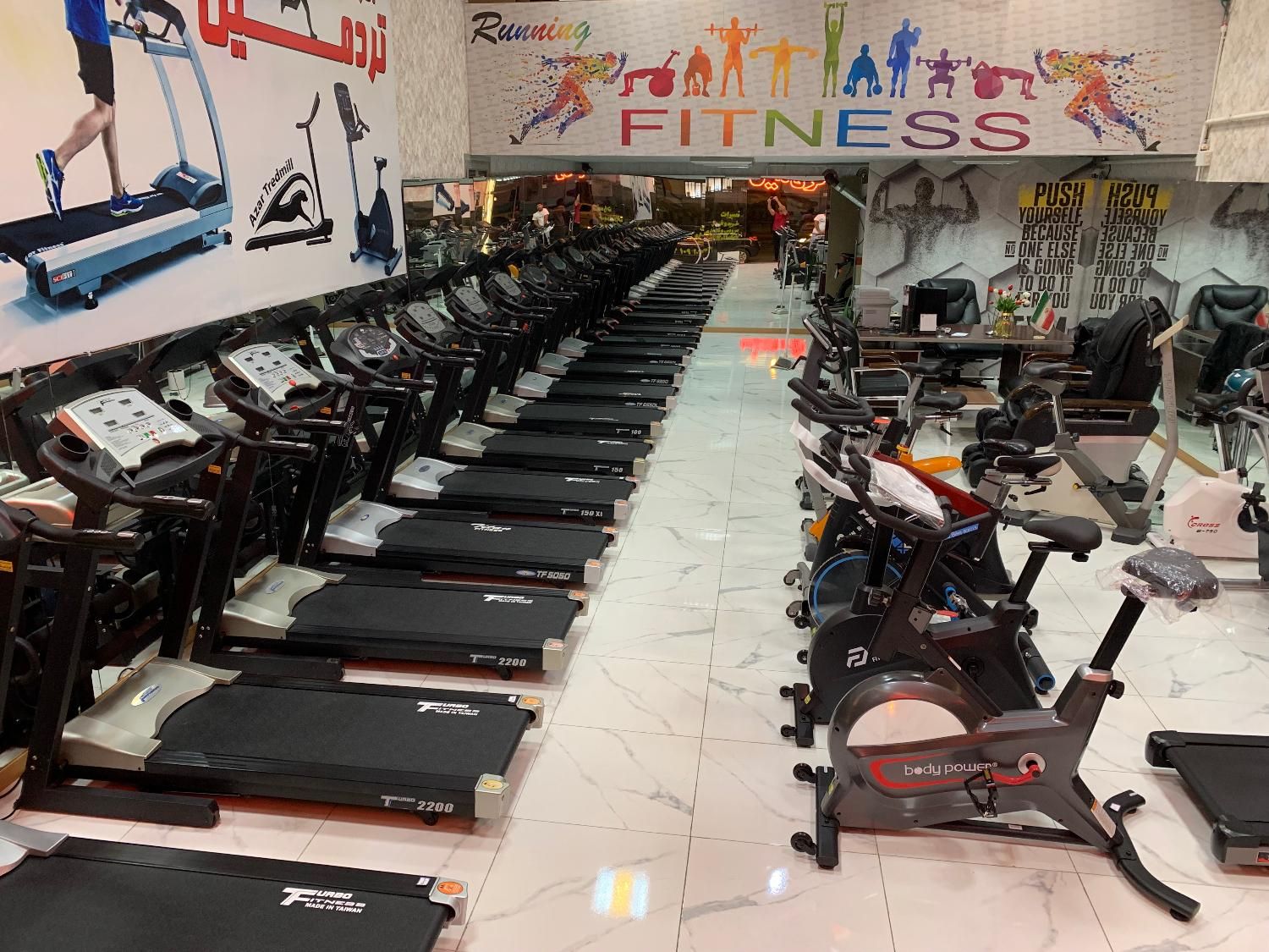 تردمیل دوچرخه ثابت (استوک)با گارانتی T-2|تجهیزات ورزشی|تبریز, |دیوار