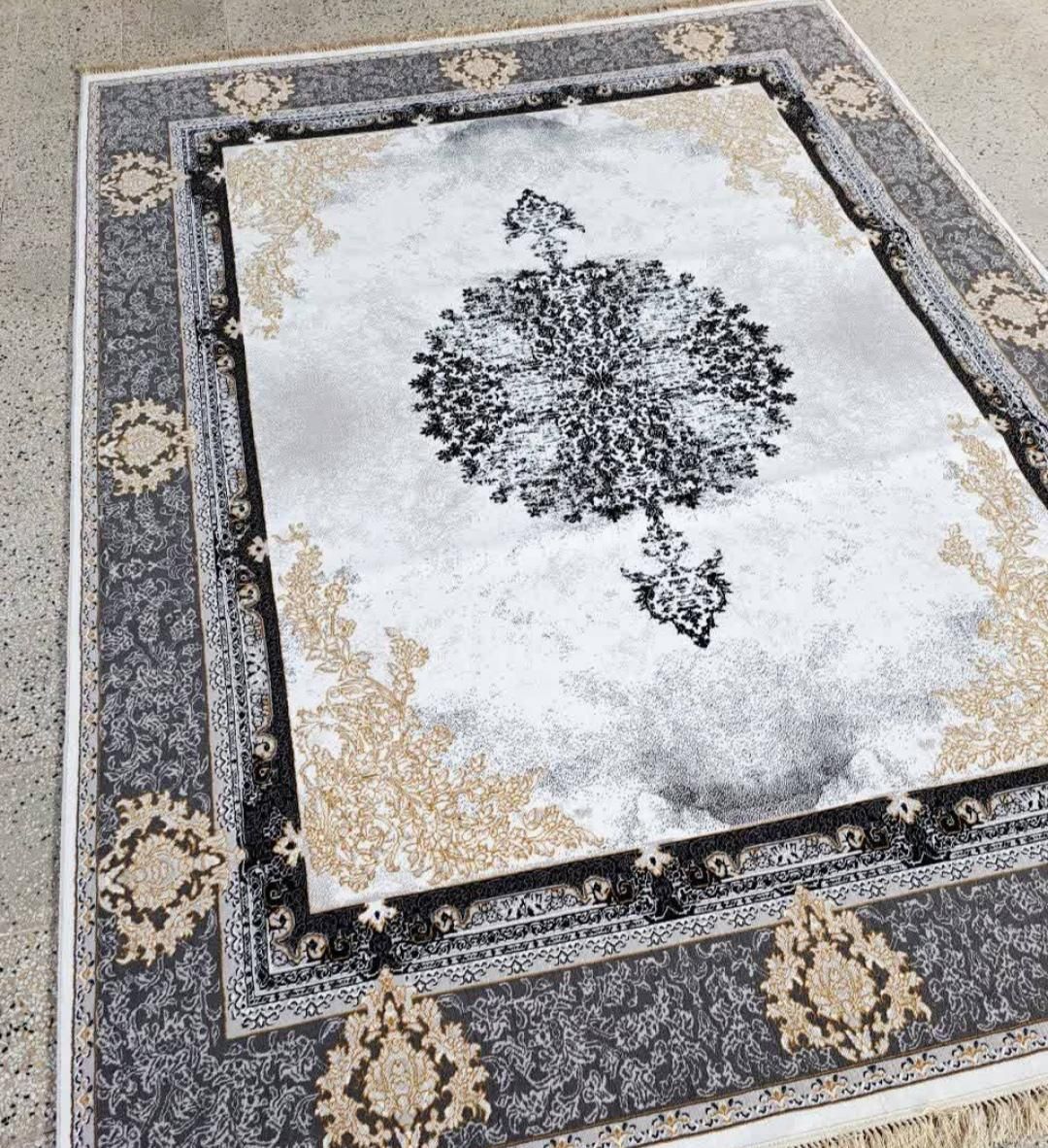 فرش تماشا نقره ای رنگ بندی ارسال|فرش|آمل, |دیوار