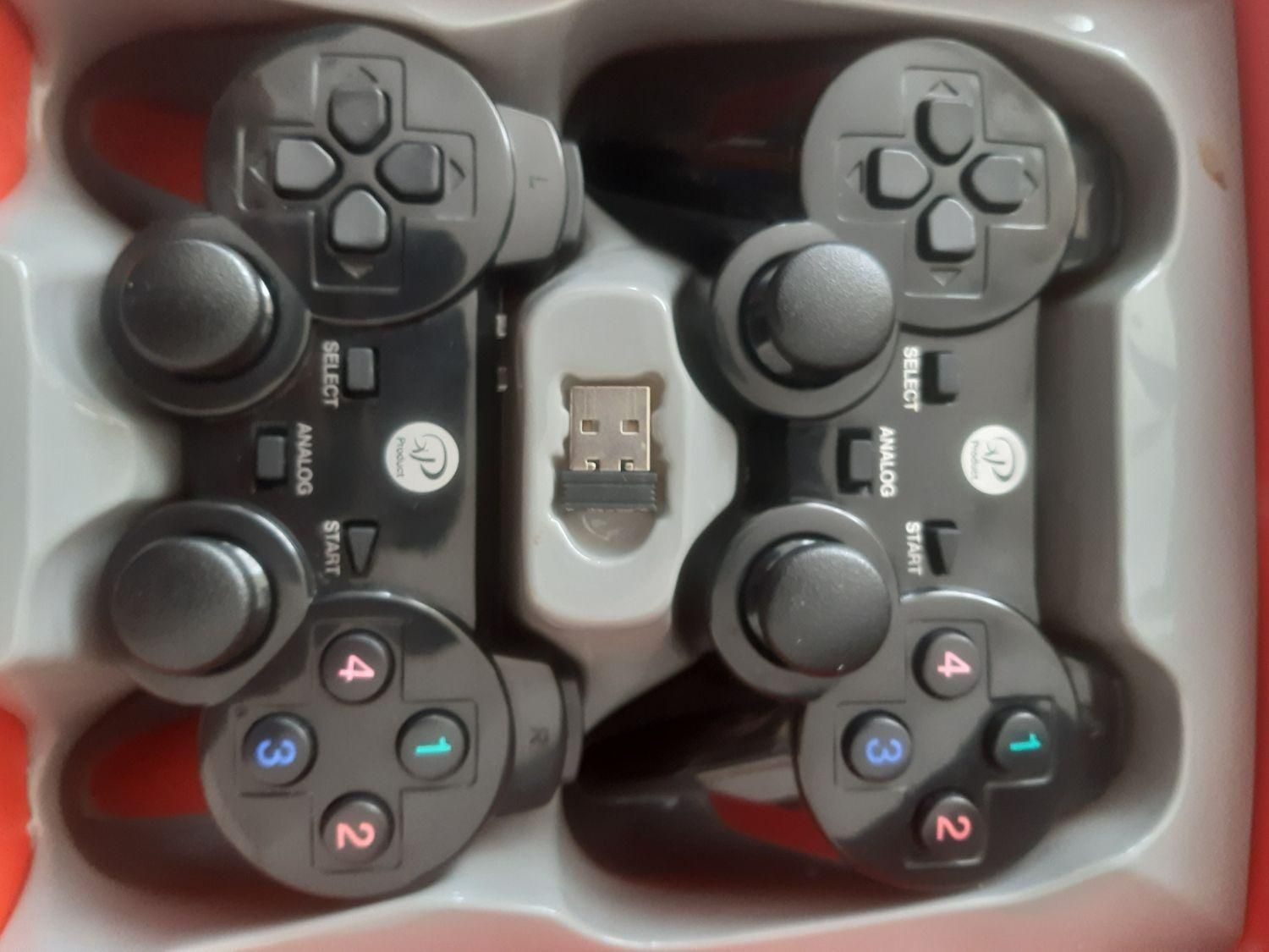 دسته بازی باتری خور وایرلس (بی سیم)|کنسول، بازی ویدئویی و آنلاین|تبریز, |دیوار