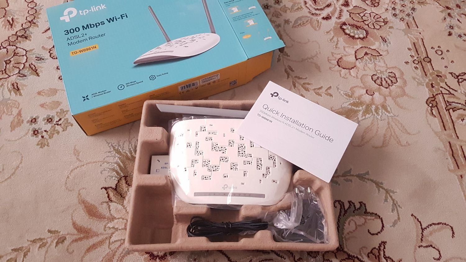 مودم تی پی لینک TP-LINK 8961N|مودم و تجهیزات شبکه|رشت, رودبارتان|دیوار