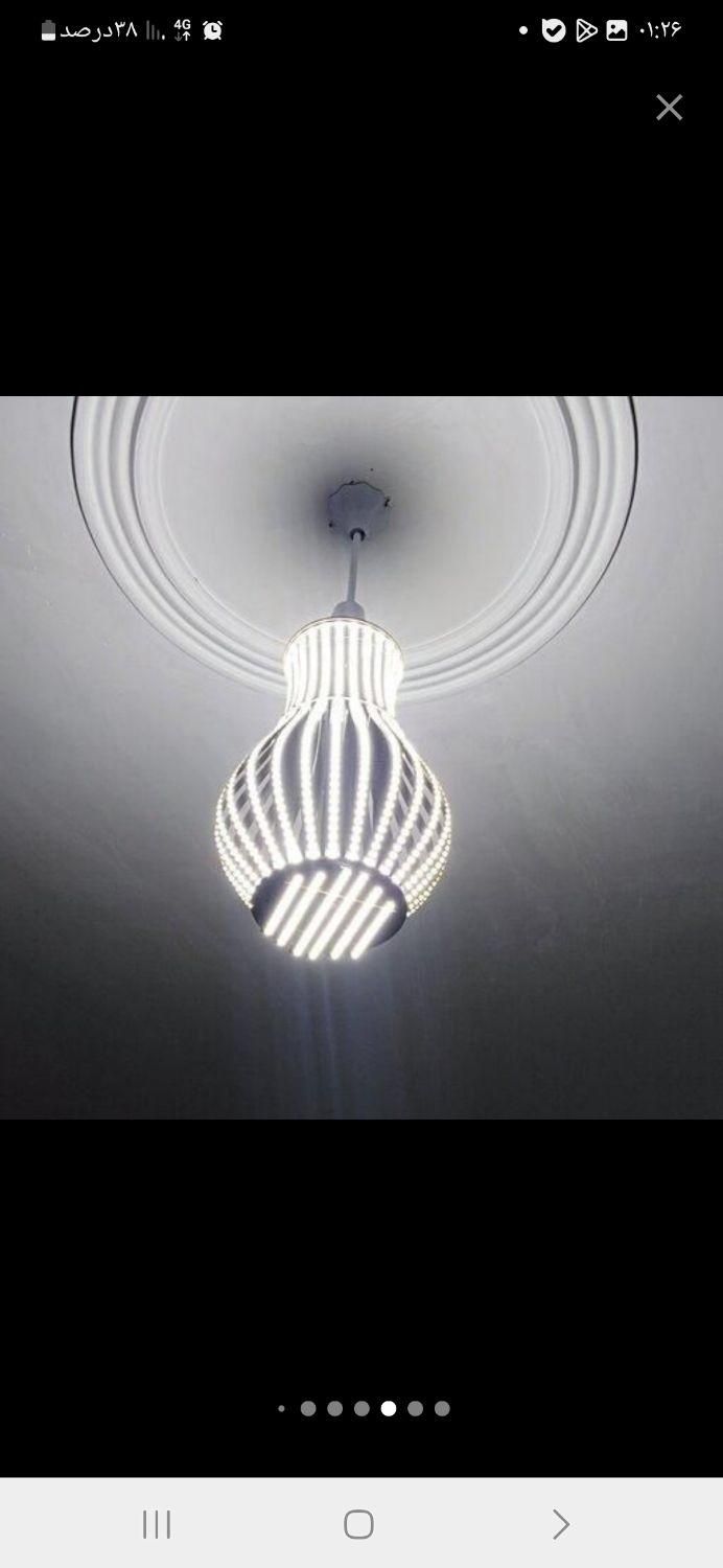 لامپ های دست ساز ترند و زیبا پرنور با ضمانت|لامپ و چراغ|قدس, شهرک فرزان|دیوار