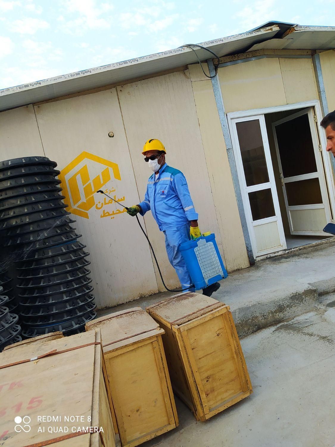 سمپاشی انواع حشرات ساس مویانه سوسک|خدمات نظافت|بندر ماهشهر, |دیوار