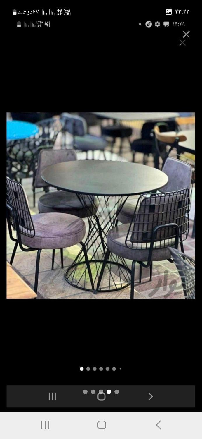 میز میلر|میز و صندلی غذاخوری|شیراز, سینما سعدی|دیوار