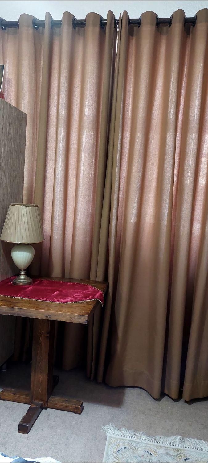 پرده پانچ قهوه ای|پرده، رانر، رومیزی|رشت, پورسینا|دیوار