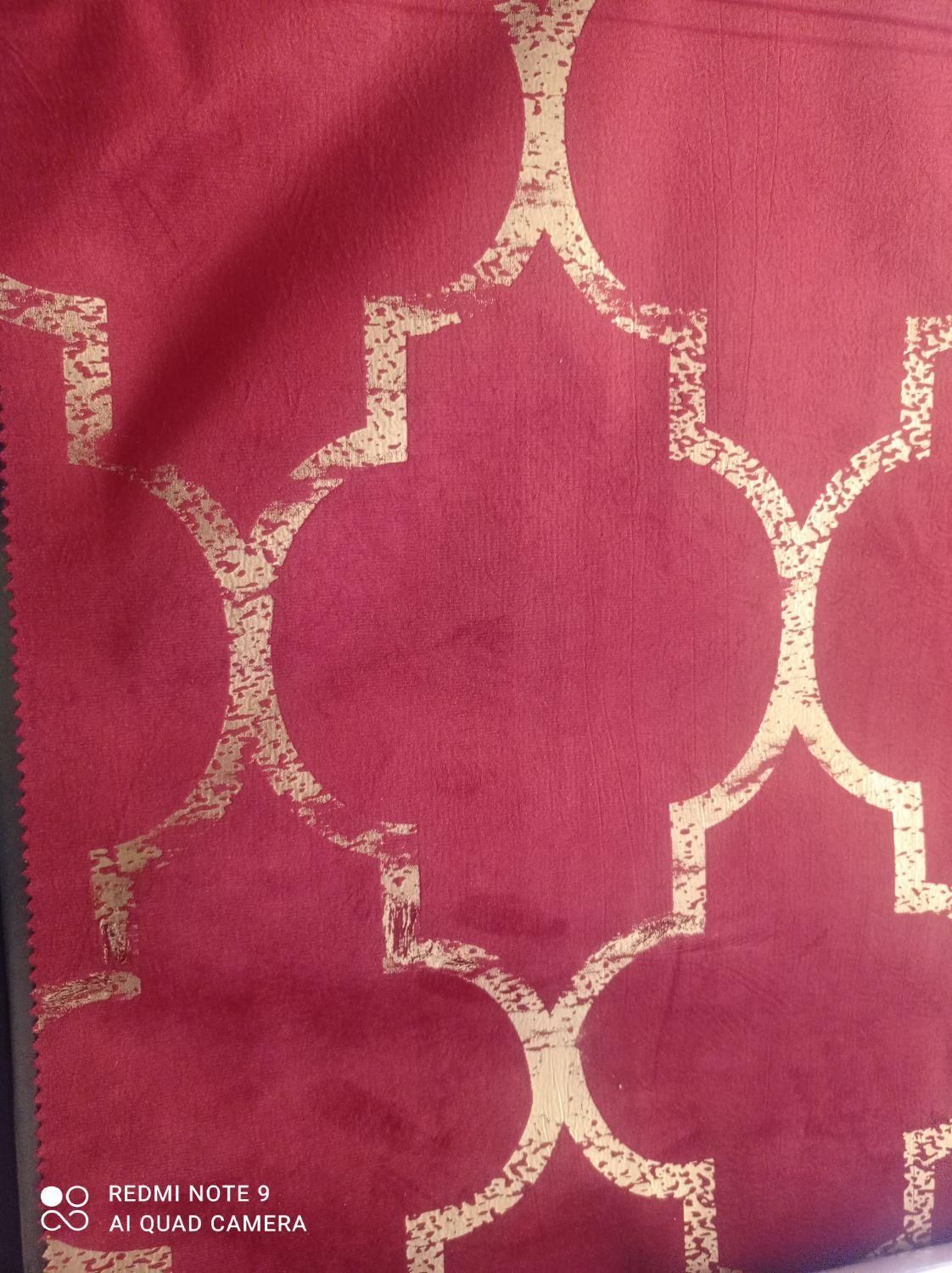 پرده مخمل طرح دار بیش ۵۰ طرح|پرده، رانر، رومیزی|سمنان, |دیوار