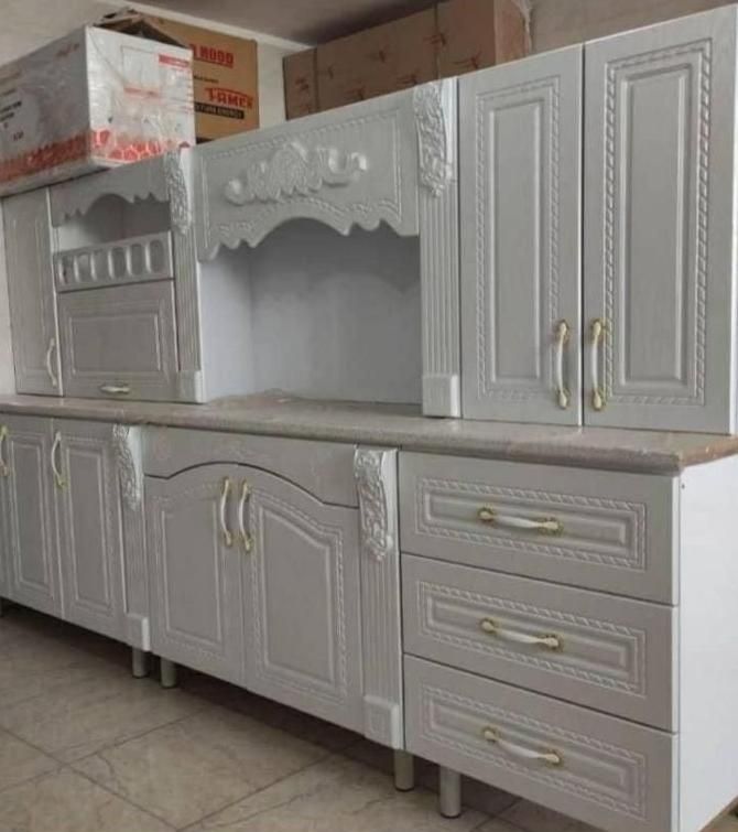 کابینت نو پیشساخته نئوکلاسیک کد6044|مصالح و تجهیزات ساختمان|خرم‌آباد, |دیوار