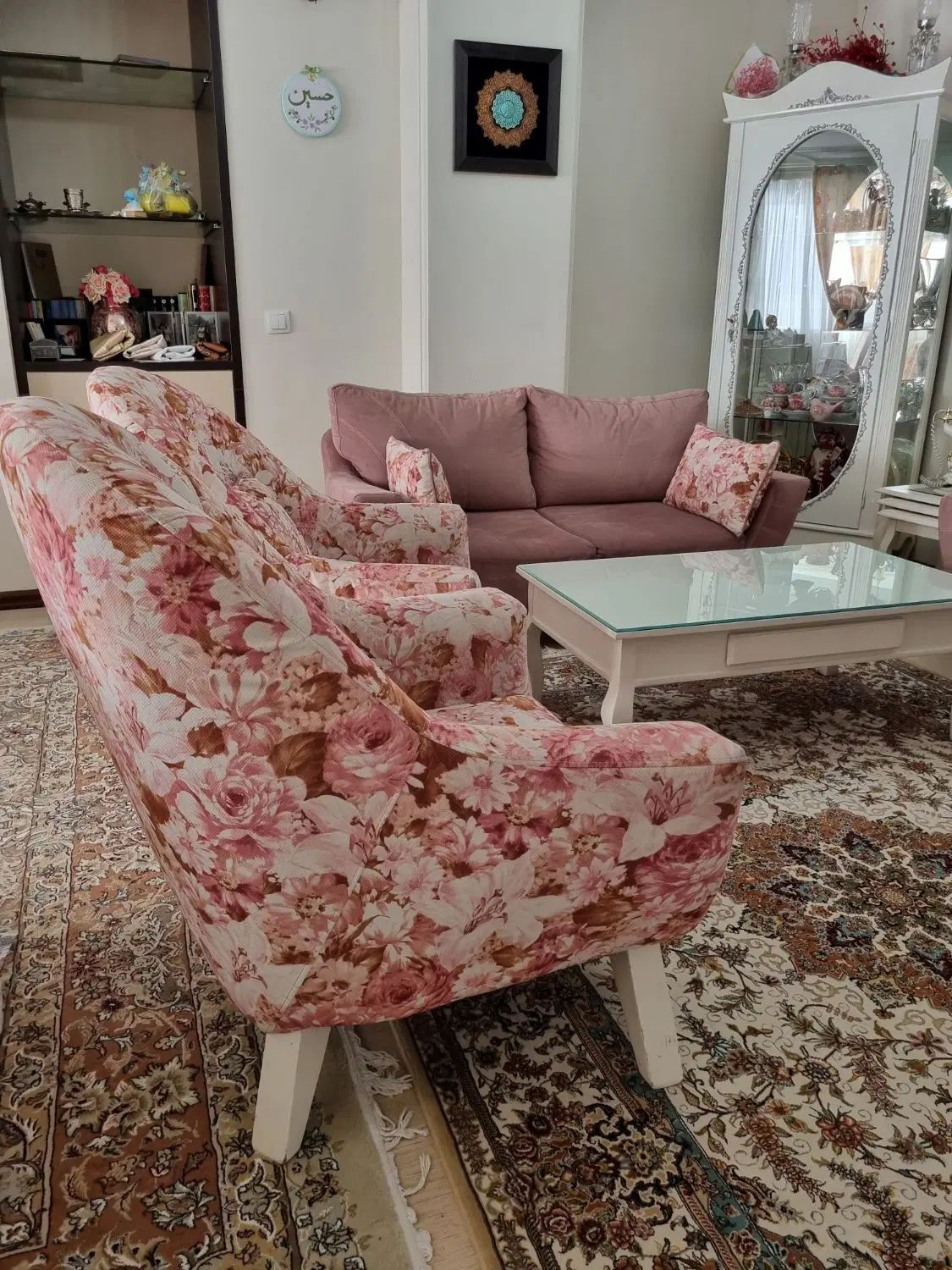 مبلمان ۷نفره میزناهارخوری ۶نفره ویترین|مبلمان خانگی و میز عسلی|تهران, بوستان چیتگر|دیوار