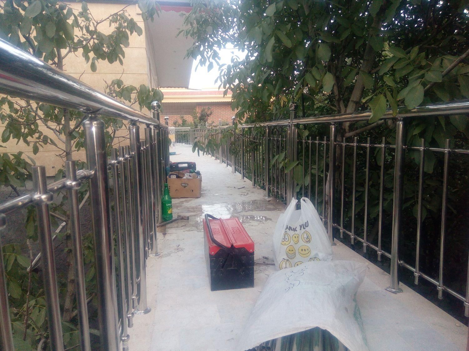 نرده استیل پرداخت آسان|خدمات پیشه و مهارت|کاشان, شهرک صنعتی کویر|دیوار