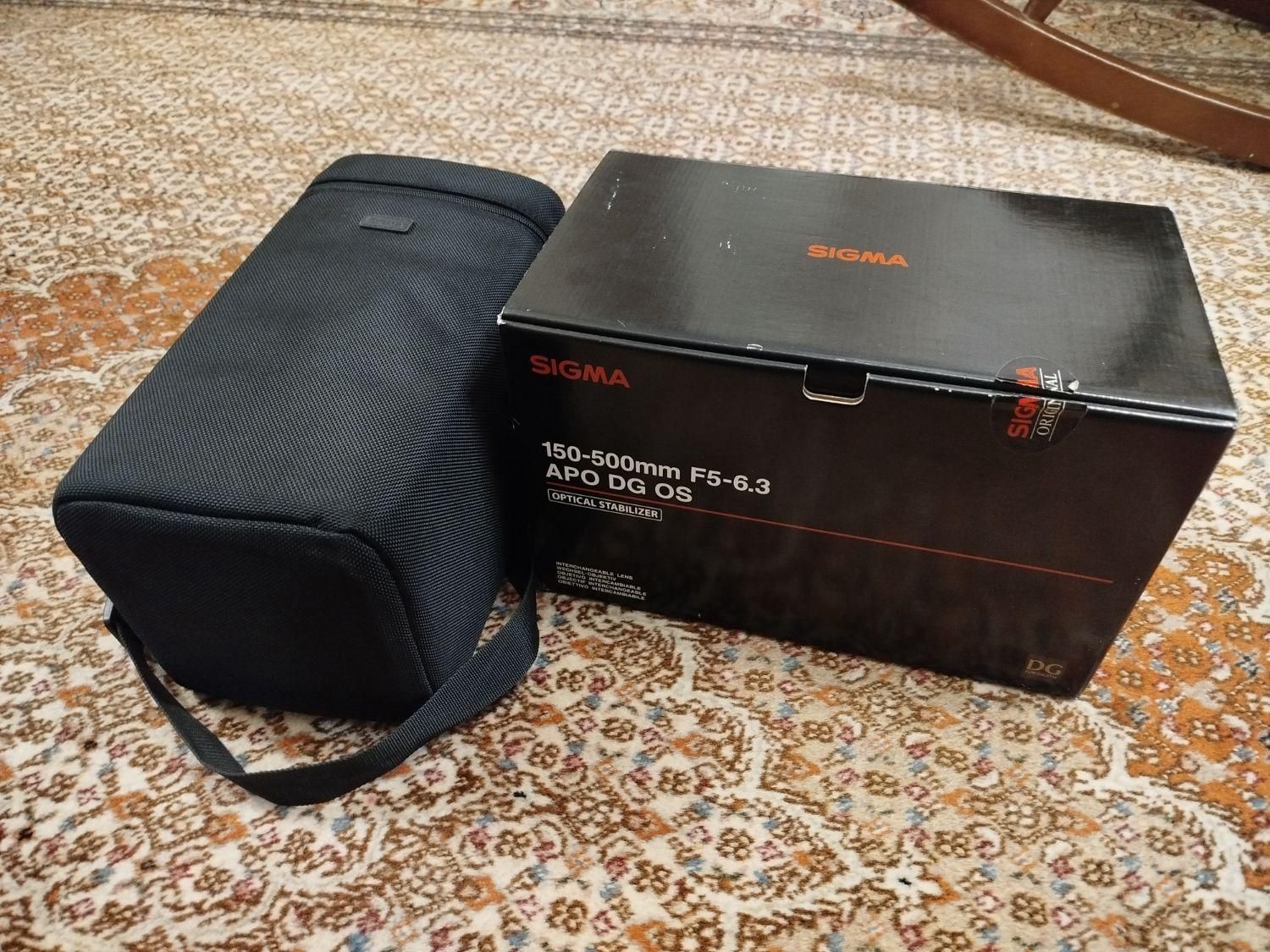 لنز سیگما 150-500 کنن|دوربین عکاسی و فیلم‌برداری|تبریز, |دیوار