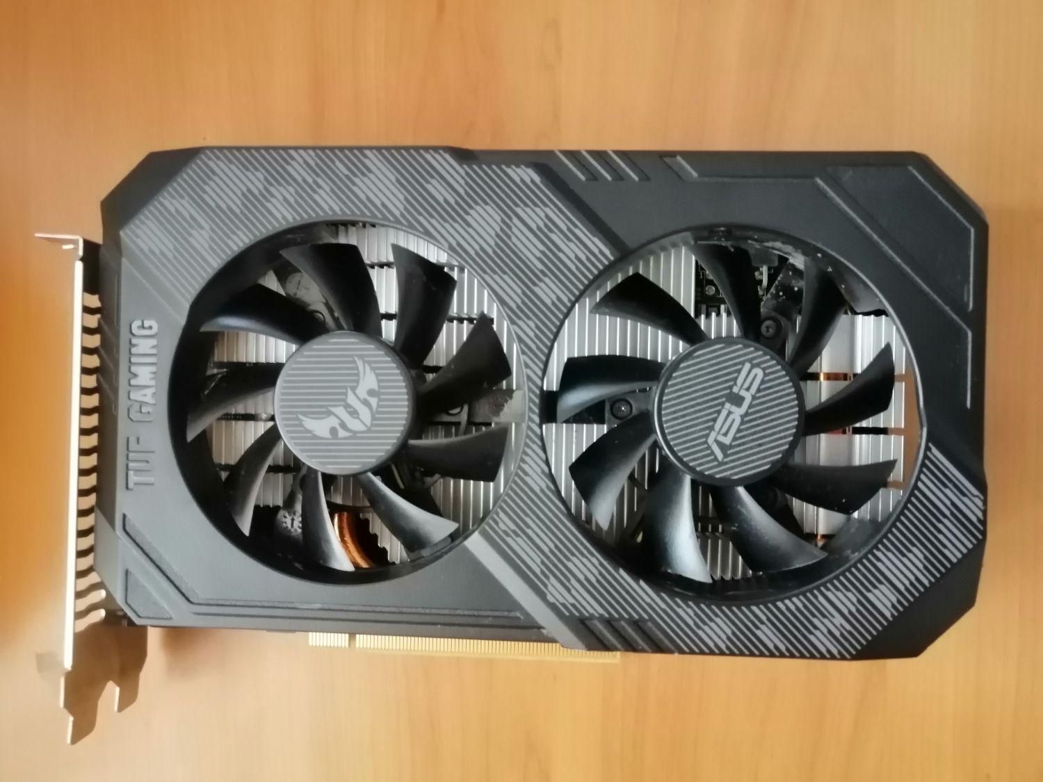 گرافیک ۱۶۵۰ ۴ گیگ،  1650 TUF ASUS|قطعات و لوازم جانبی رایانه|تهران, نجات اللهی|دیوار