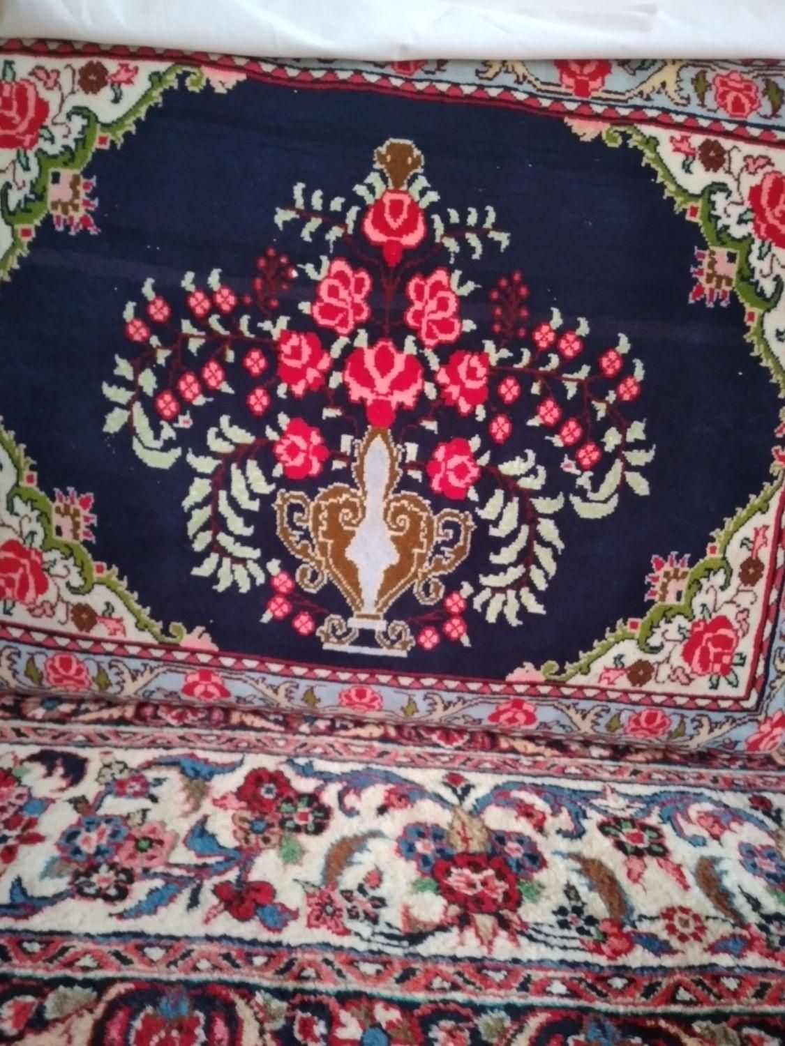 یک جفت پشتی دست بافت|پشتی|همدان, |دیوار