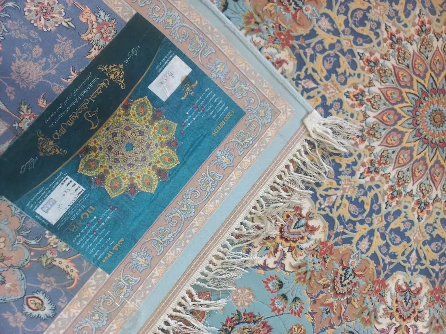 ۱۲متری۱۲۰۰شانه تراکم۳۶۰۰اکرلیک سنگین وزن بی‌نظیر|فرش|اصفهان, الهیه|دیوار