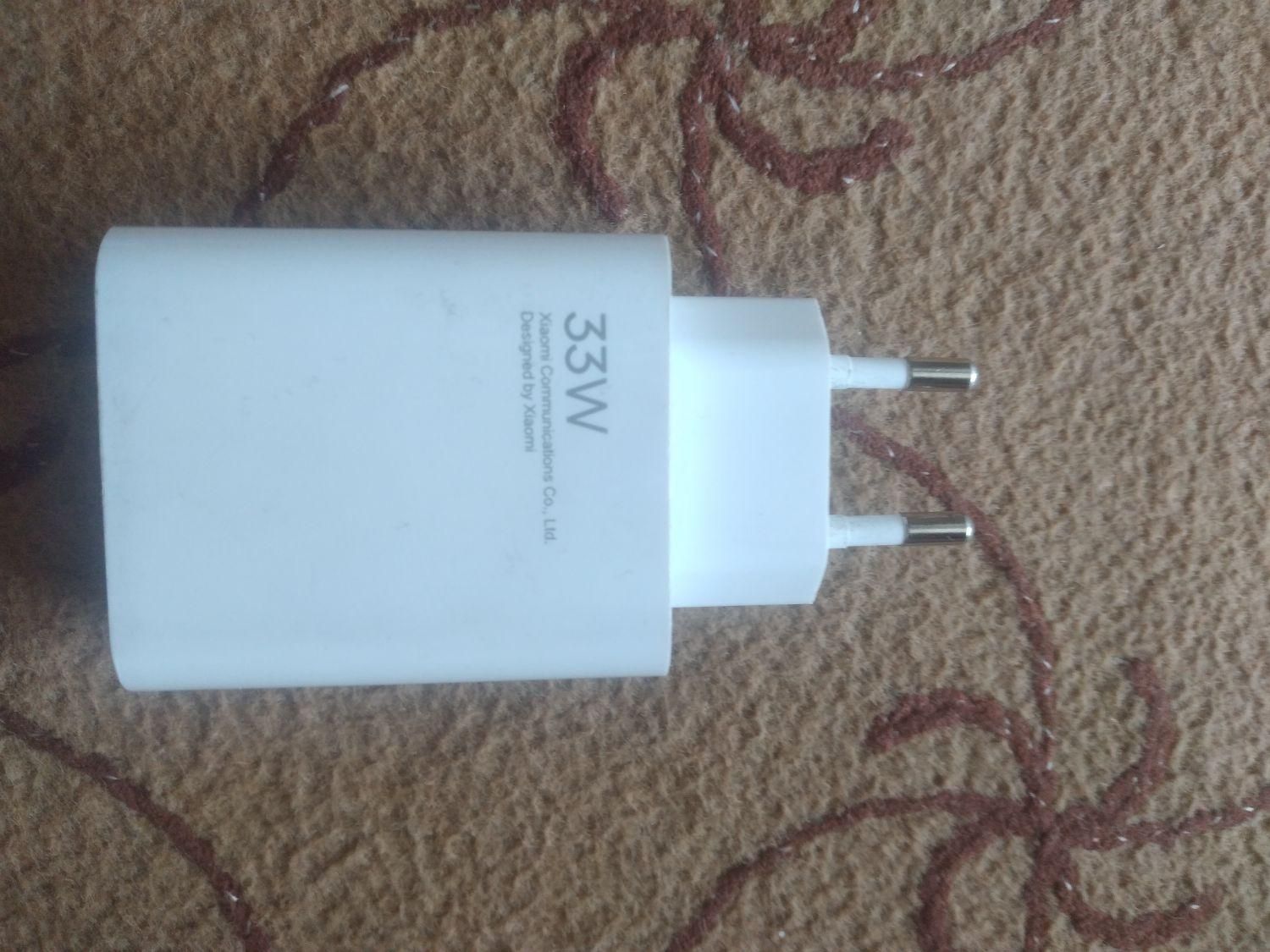 شارژر در حد شیائومی نوت ۱۳ اصل ۳۳ وات|لوازم جانبی موبایل و تبلت|قم, آزادگان|دیوار