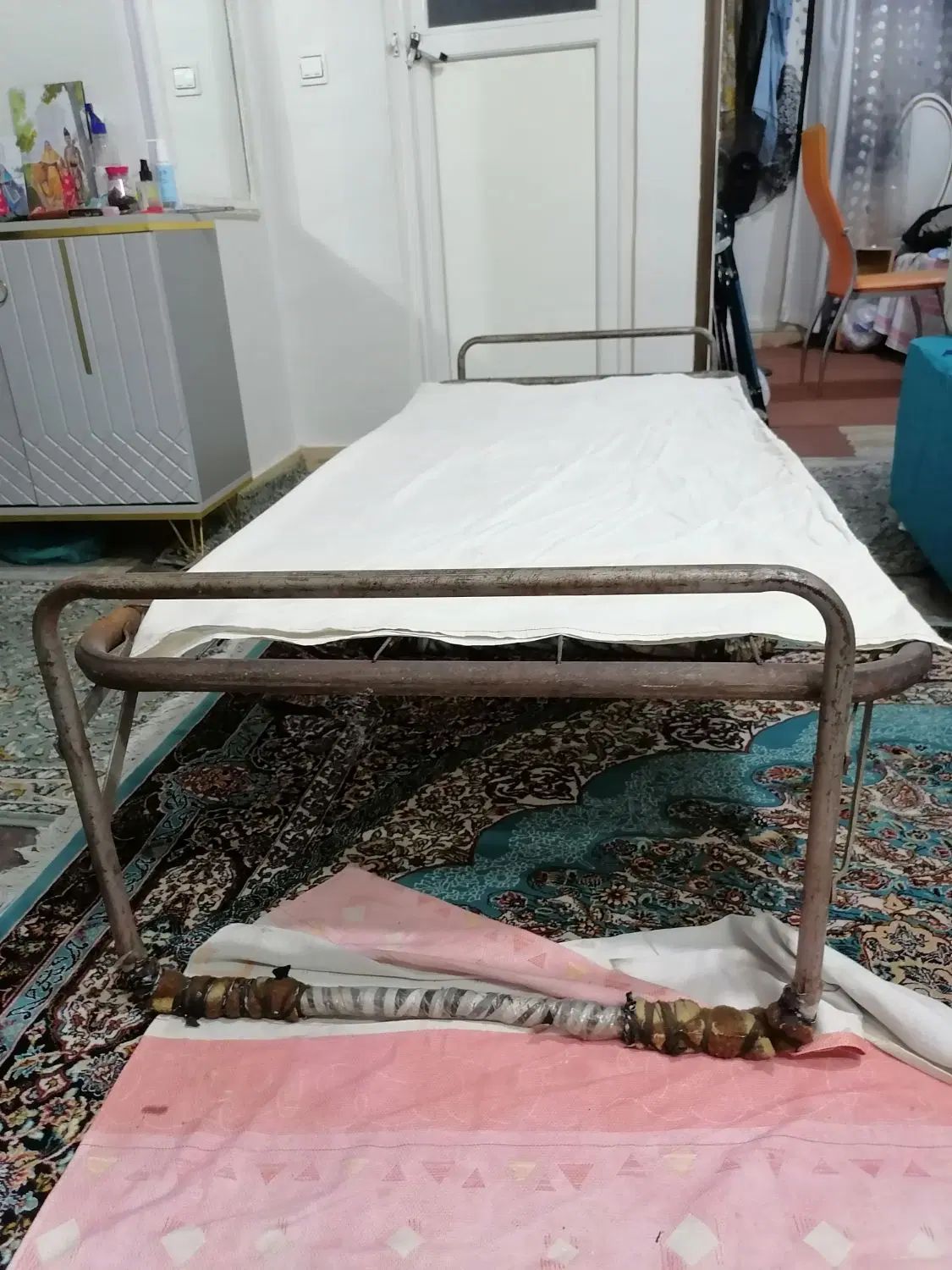 تخت خواب مسافرتی  فنری تاشو|تخت و سرویس خواب|تهران, عباسی|دیوار