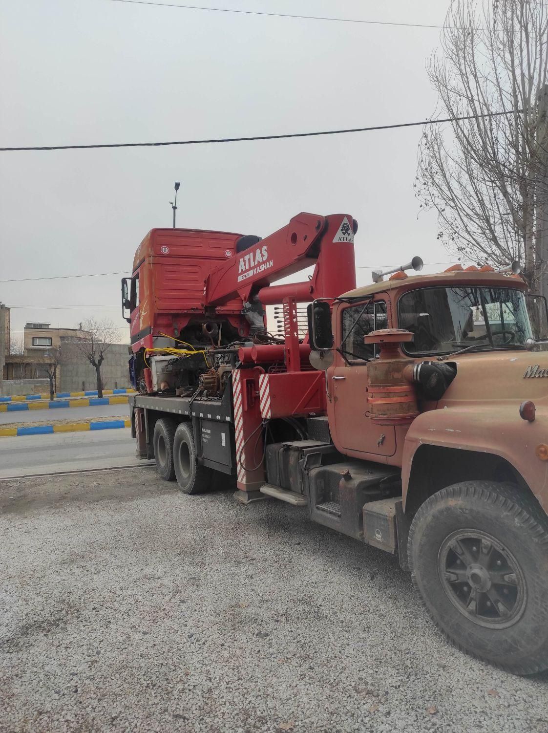 جرثقیل و امداد کامیون اسدآباد|خدمات حمل و نقل|اسدآباد, |دیوار