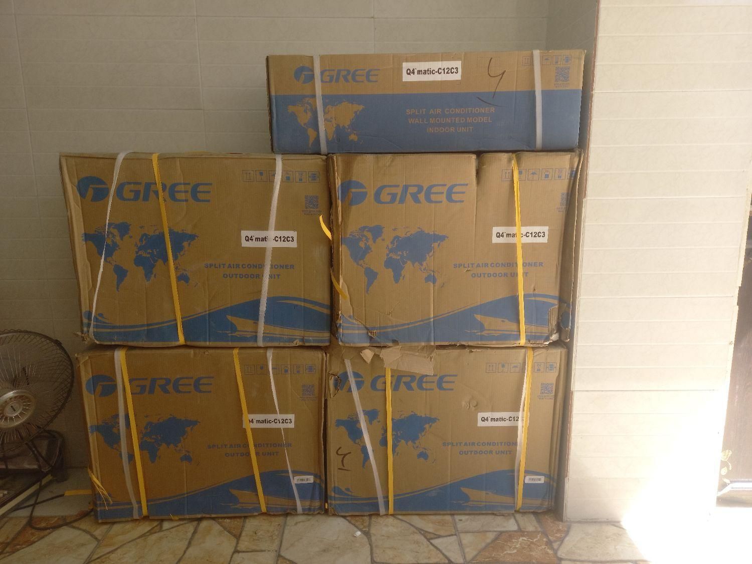 اسپلیت کولرگازی اسپیلت گری Gree|کولر گازی و فن‌کوئل|شیراز, آزادگان|دیوار