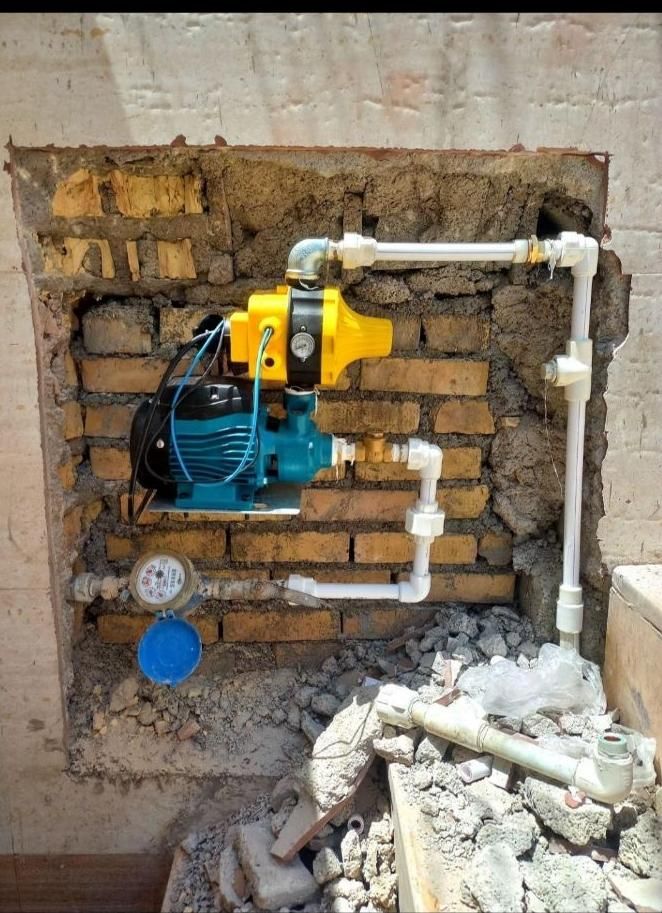 لوله کشی و نصب تمامی شیرآلات خانه و نصب مخزن آب|خدمات پیشه و مهارت|رامهرمز, |دیوار