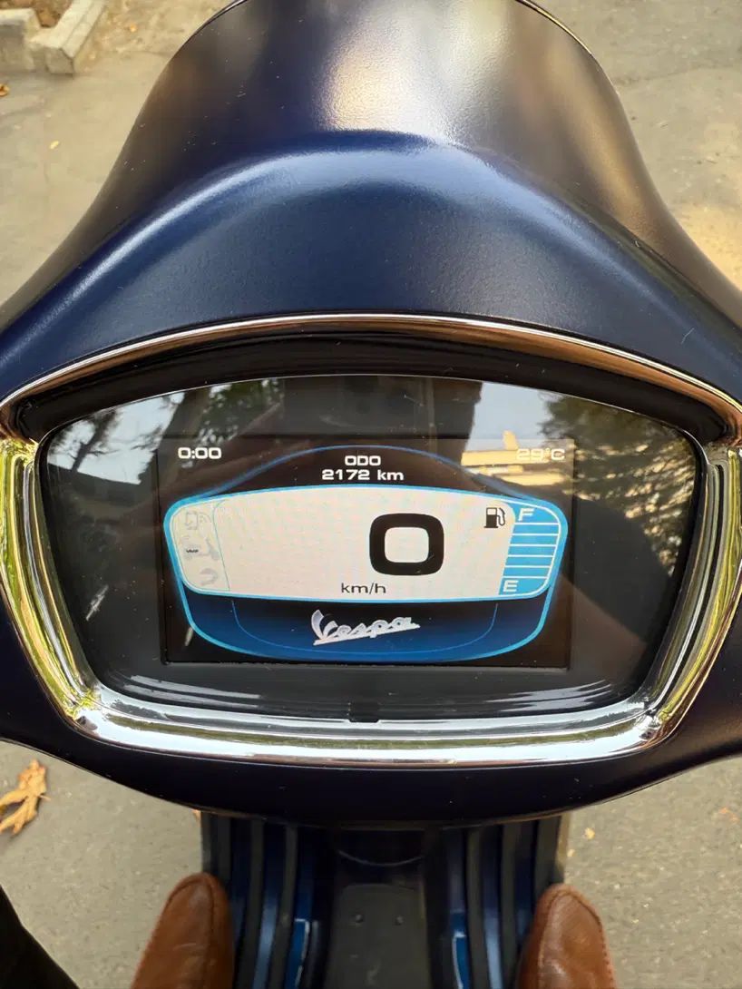 Vespa 150 cc perimavera S کیلومتر دیجتال سرمی مات|موتورسیکلت|تهران, نیاوران|دیوار