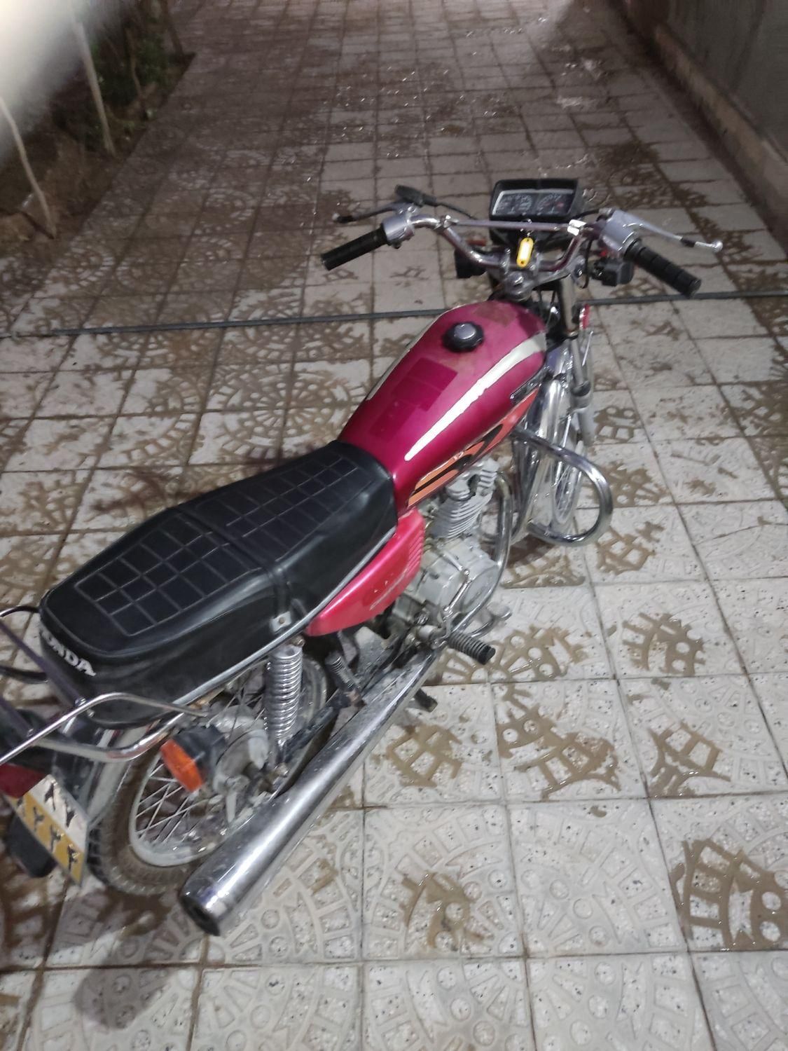 موتور سیکلت ۱۵۰ پنج دنده استارتی مدل ۸۹ لامرد|موتورسیکلت|ارد, |دیوار