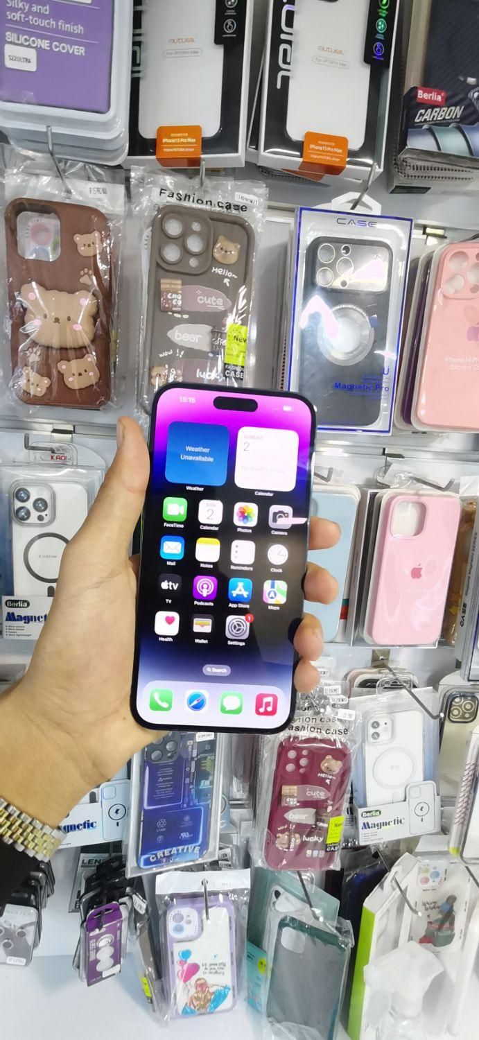 اپل iphone 14 Pro Max ۲۵۶ گیگابایت در حد نو نو|موبایل|شیراز, زند|دیوار
