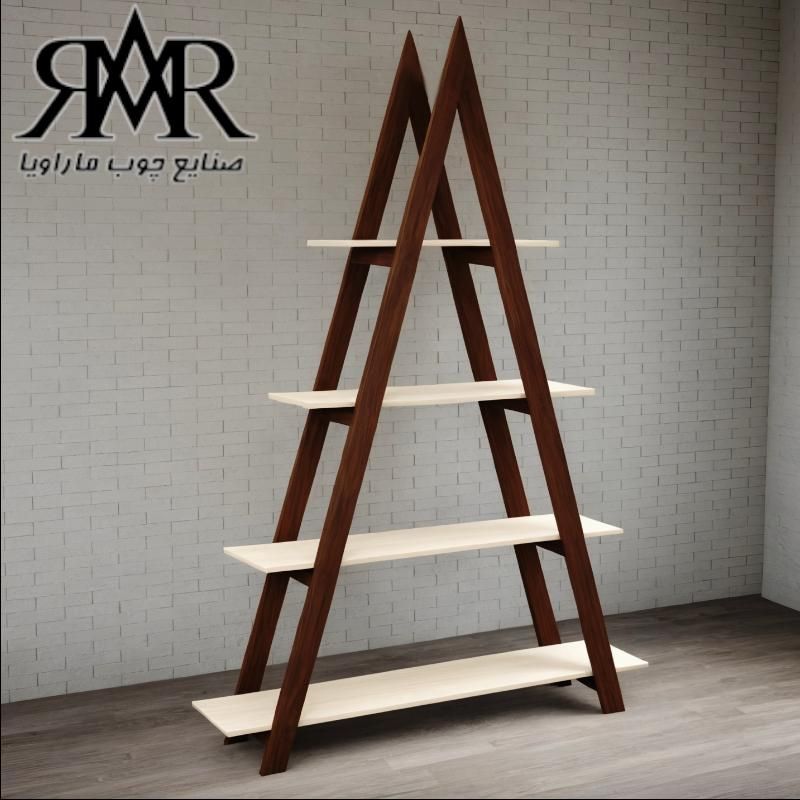 قفسه کتاب و دکوری B01 چوبی و ام دی اف|کتابخانه، شلف، قفسههای دیواری|ارومیه, |دیوار